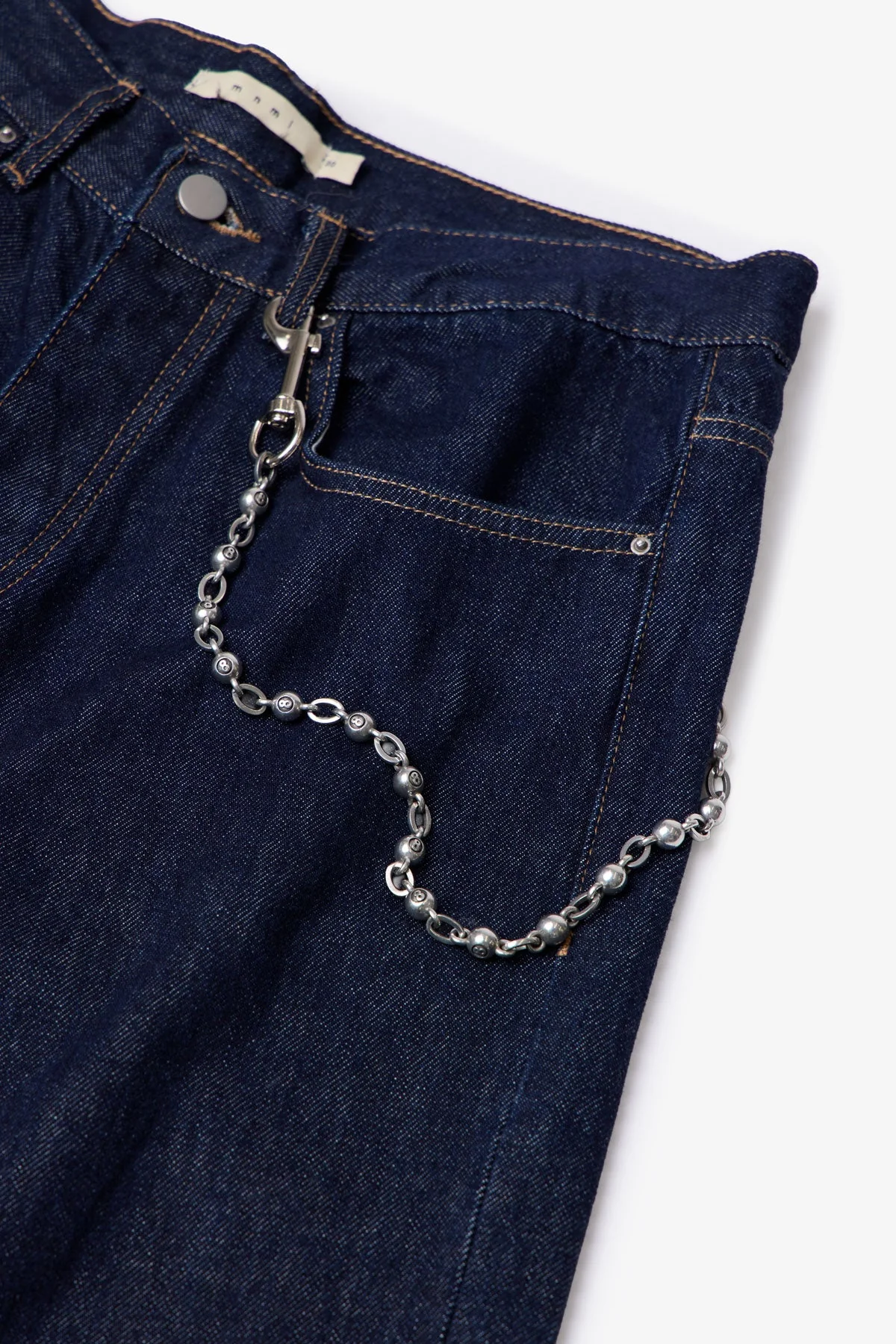 8 Ball Wallet Chain - Silver - Image 5
