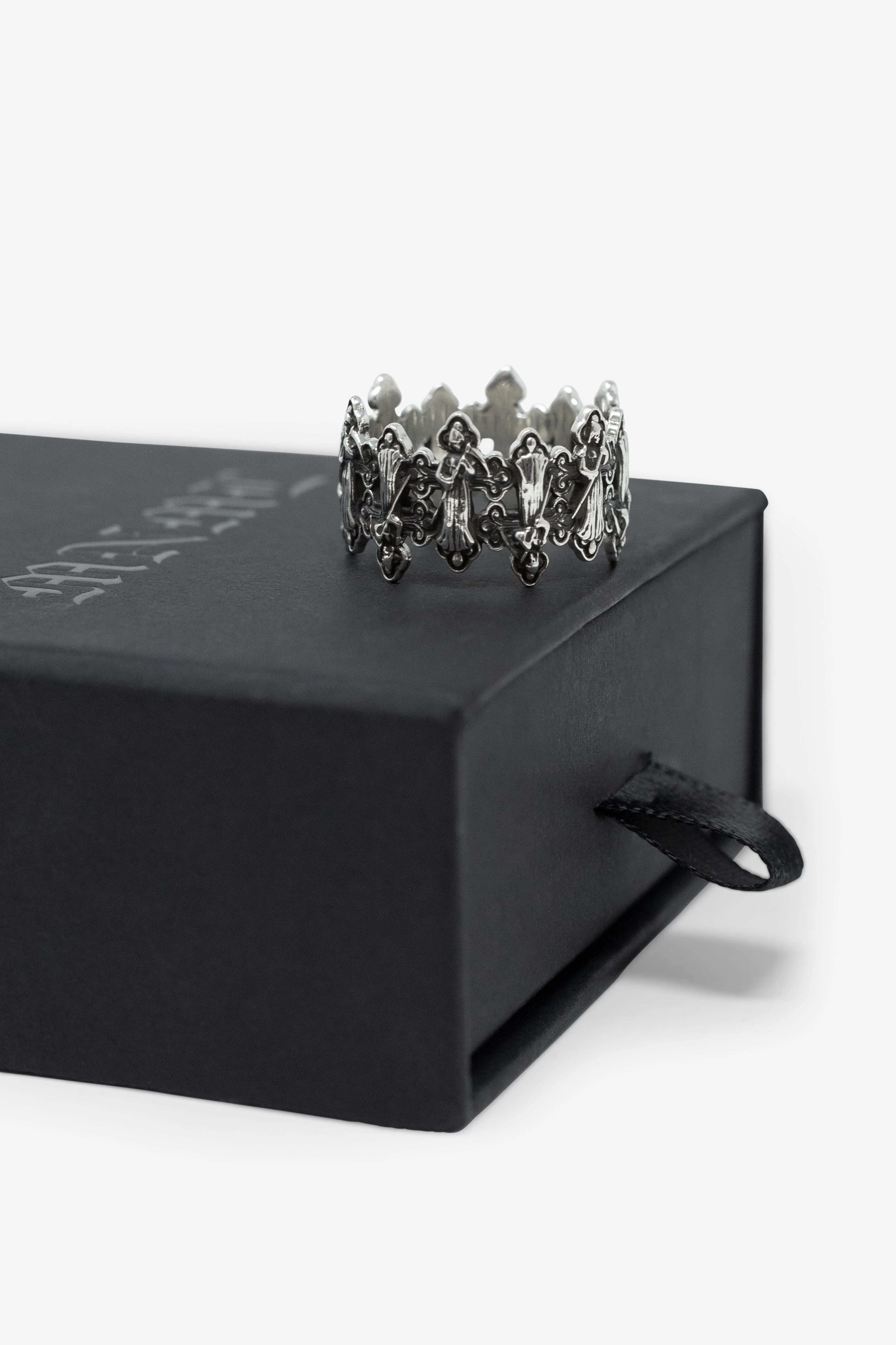 Reaper Sterling Silver Ring - SIlver - Image 4