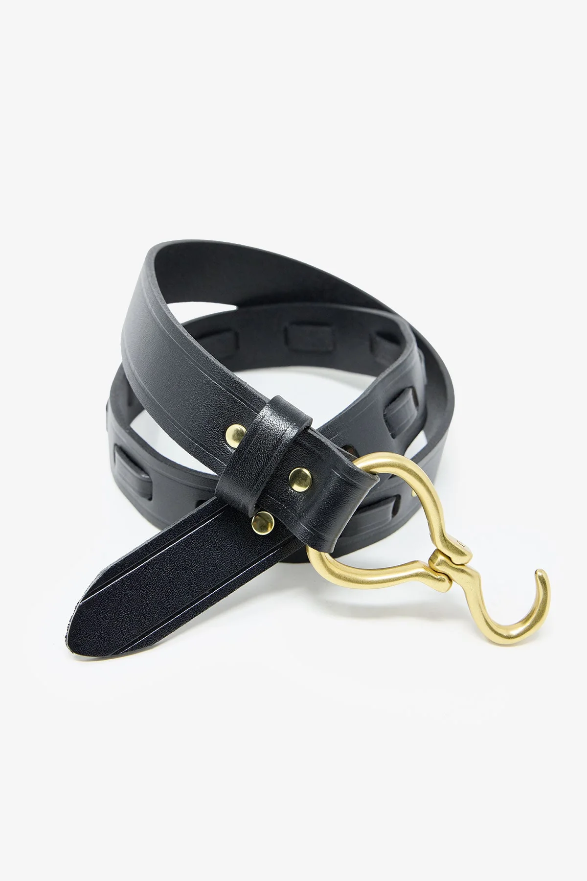 Western Hook Belt - Black - Image 3