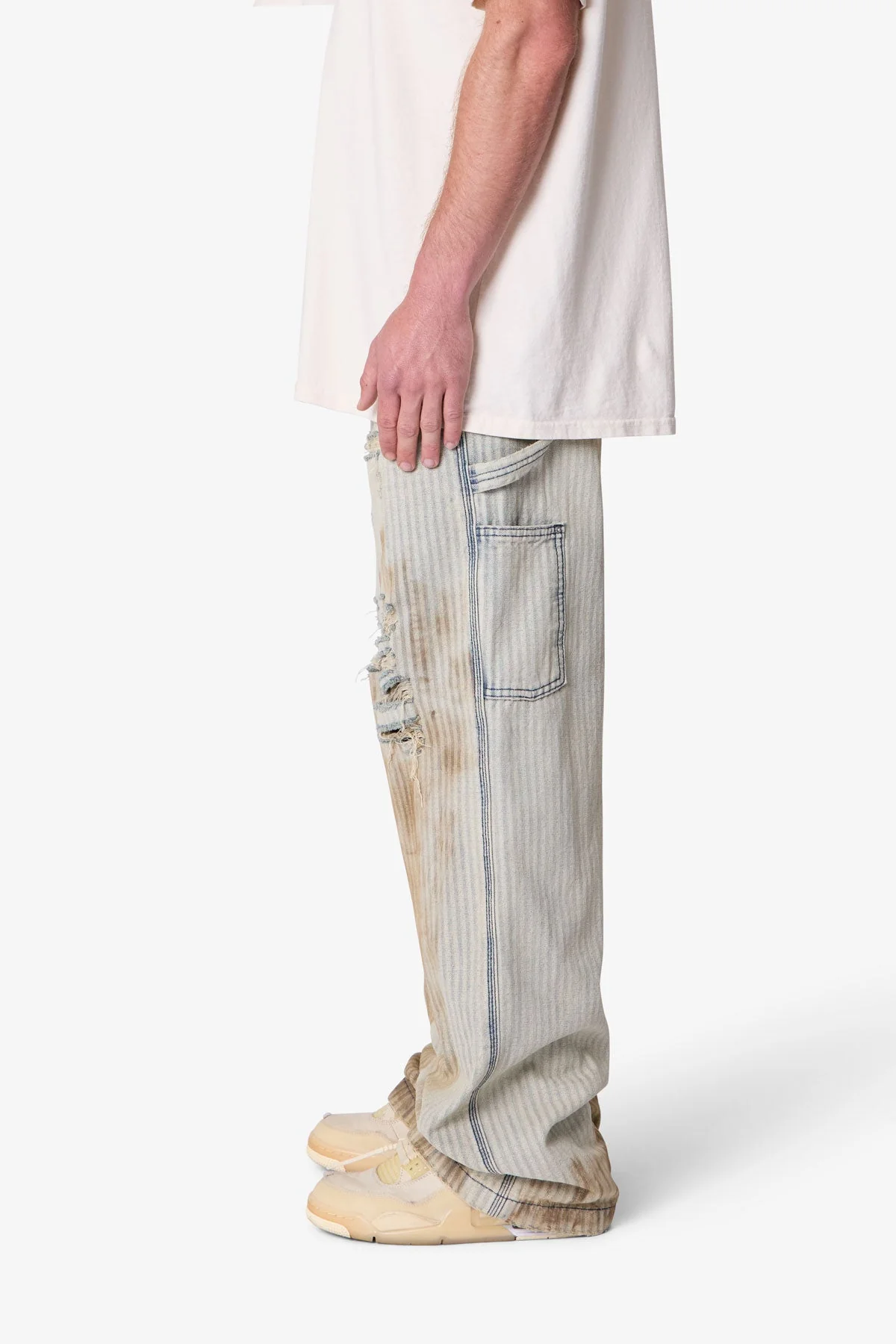Ultra Baggy Railroad Pants - Multi - Image 4
