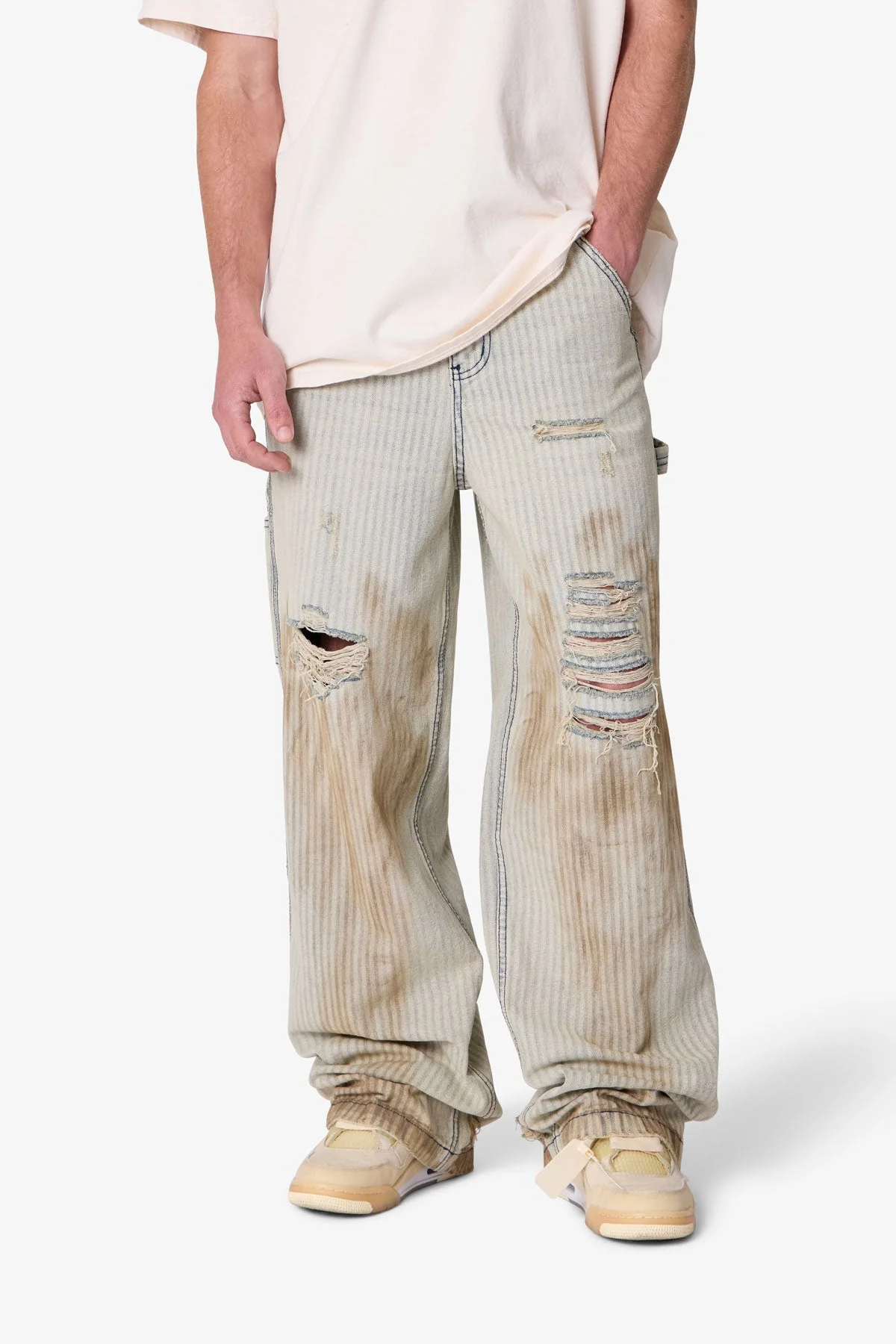Ultra Baggy Railroad Pants - Multi - Image 6