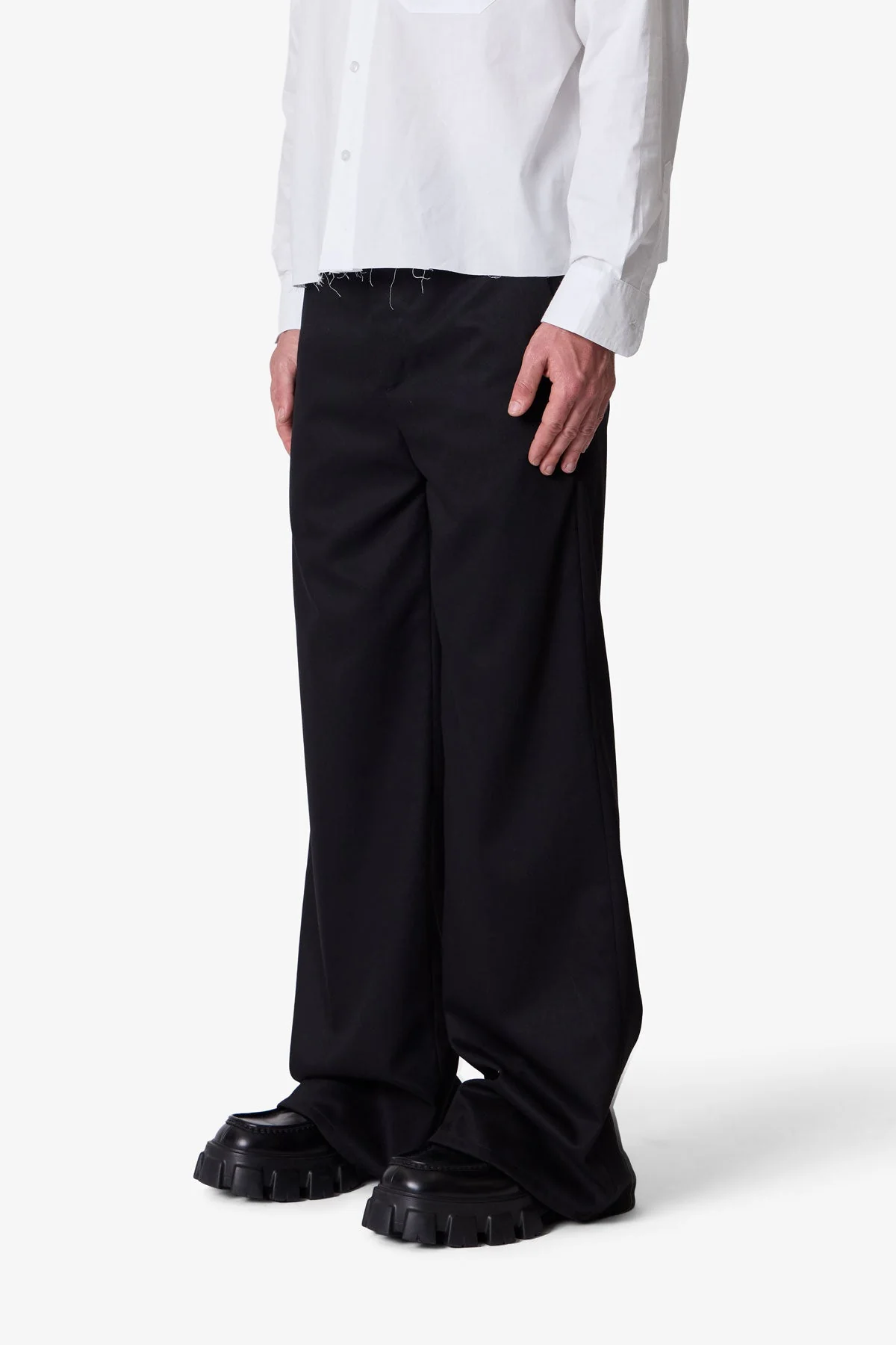 Bootcut Dress Pants - Black - Image 3