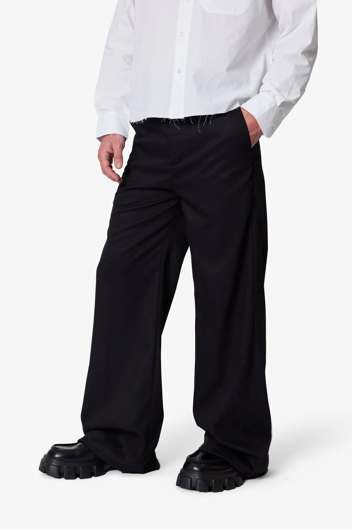 Bootcut Dress Pants - Black - Image 6