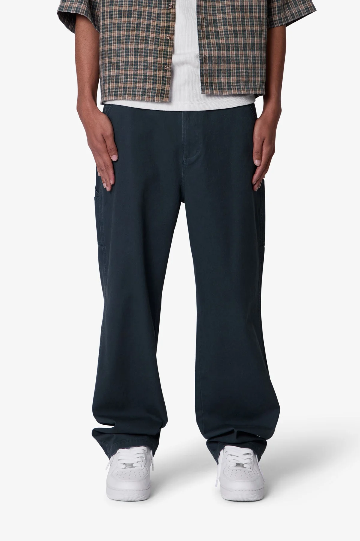 Ultra Baggy Chino Pants - Green - Image 2