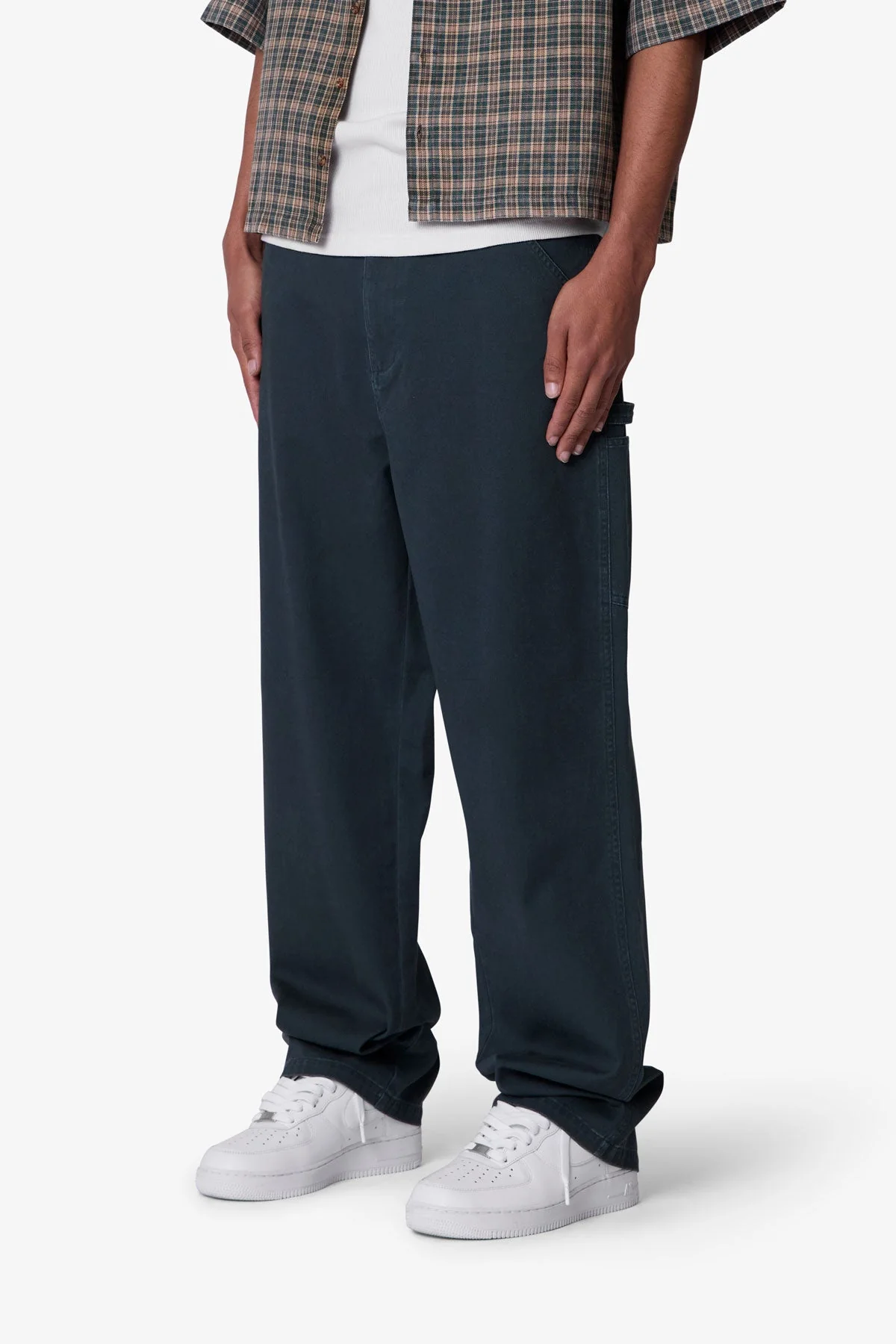 Ultra Baggy Chino Pants - Green - Image 3