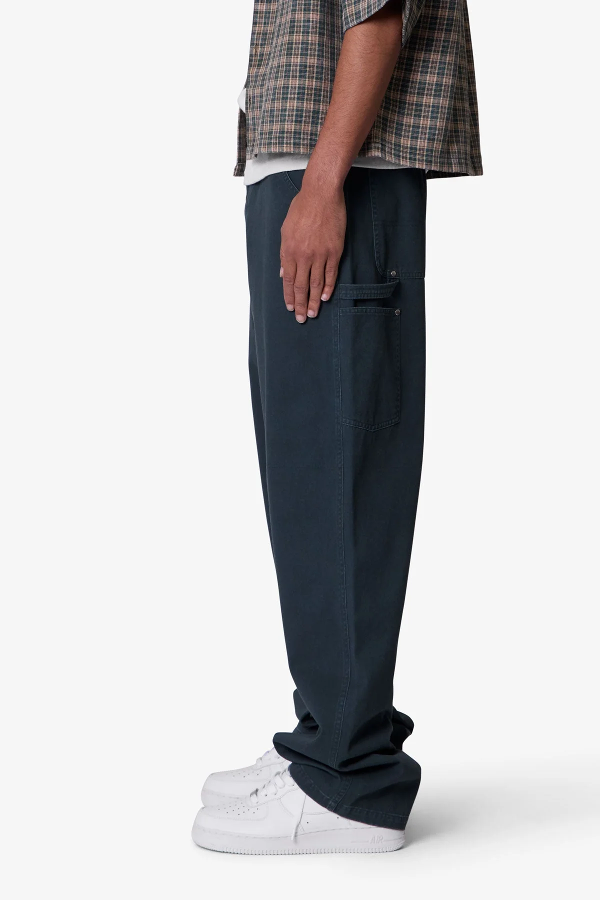 Ultra Baggy Chino Pants - Green - Image 4