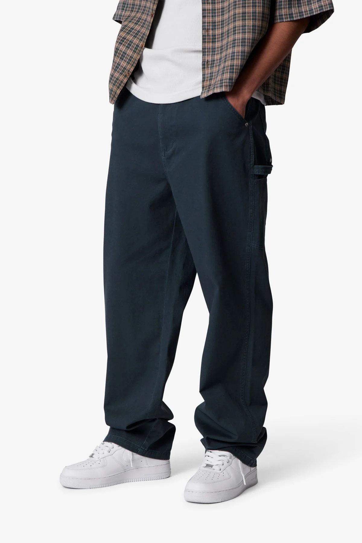 Ultra Baggy Chino Pants - Green - Image 6