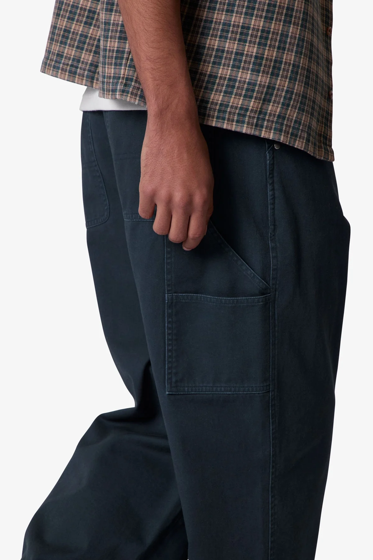 Ultra Baggy Chino Pants - Green - Image 7