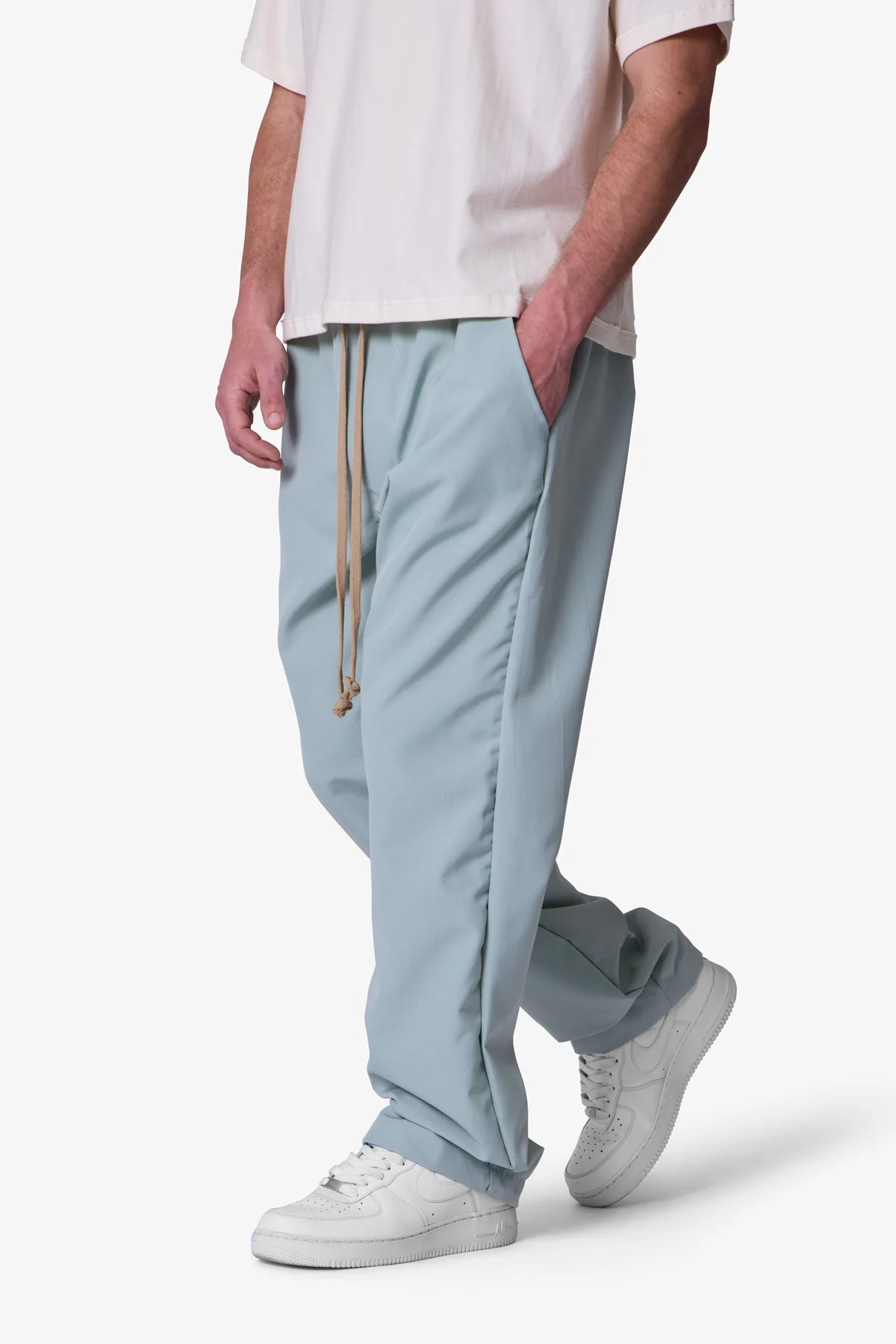 Drawstring Trouser - Seafoam - Image 6
