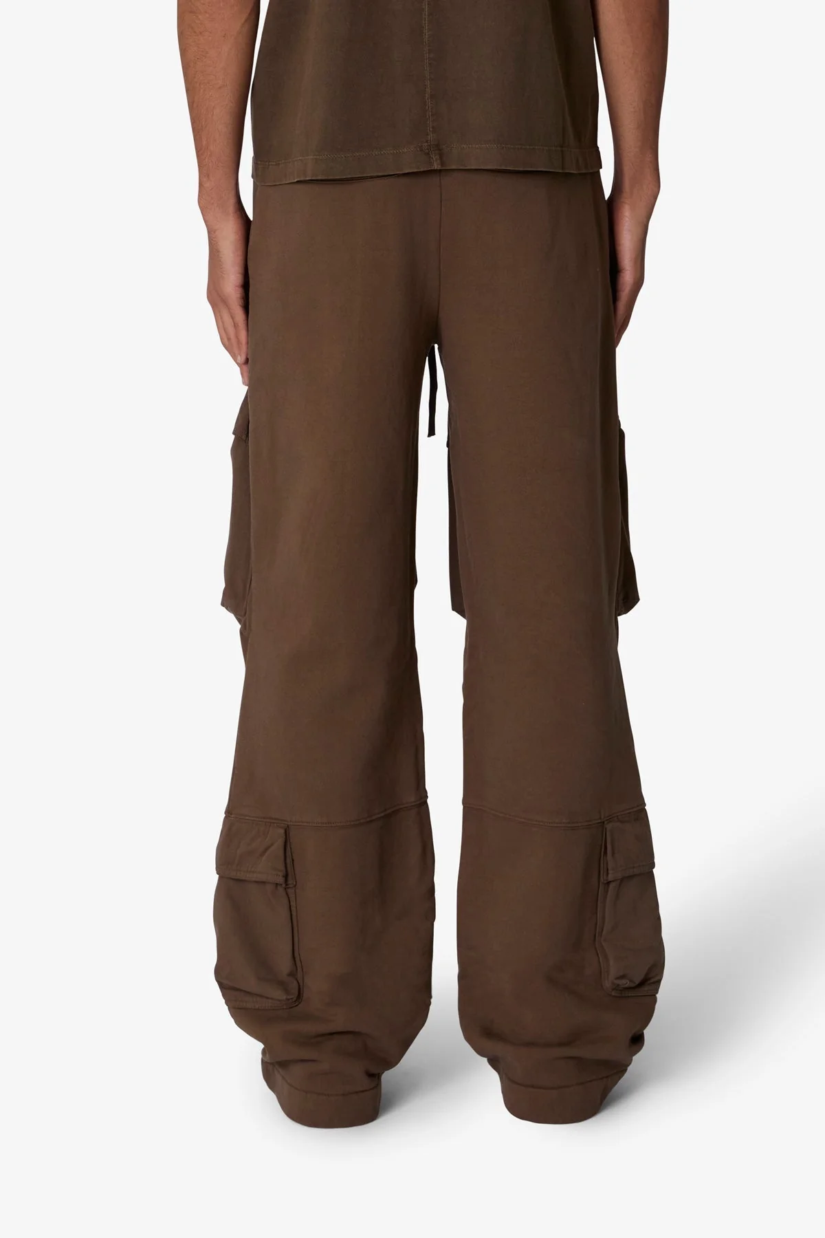 Front Cargo Sweatpants - Olive - Image 5