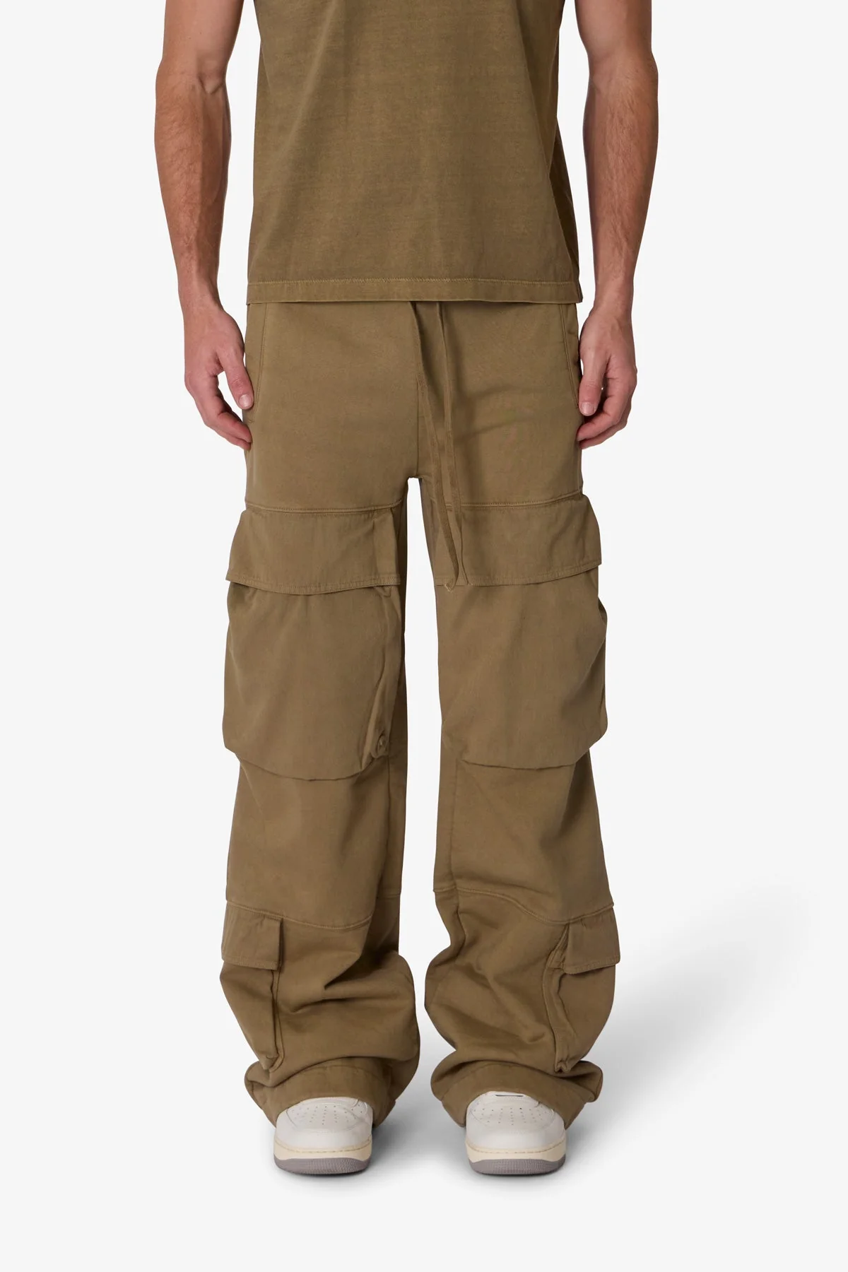 Front Cargo Sweatpants - Washed Earth - Image 2