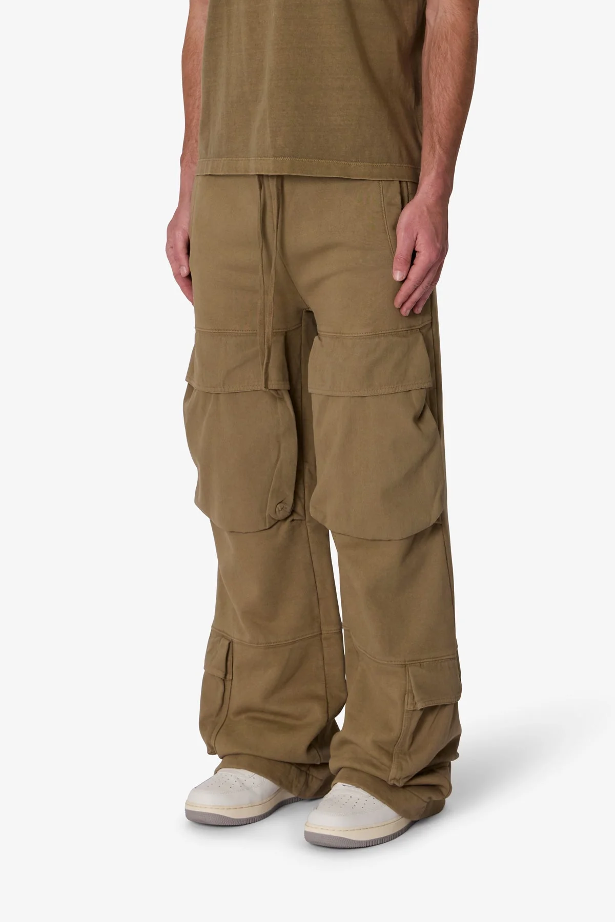 Front Cargo Sweatpants - Washed Earth - Image 3