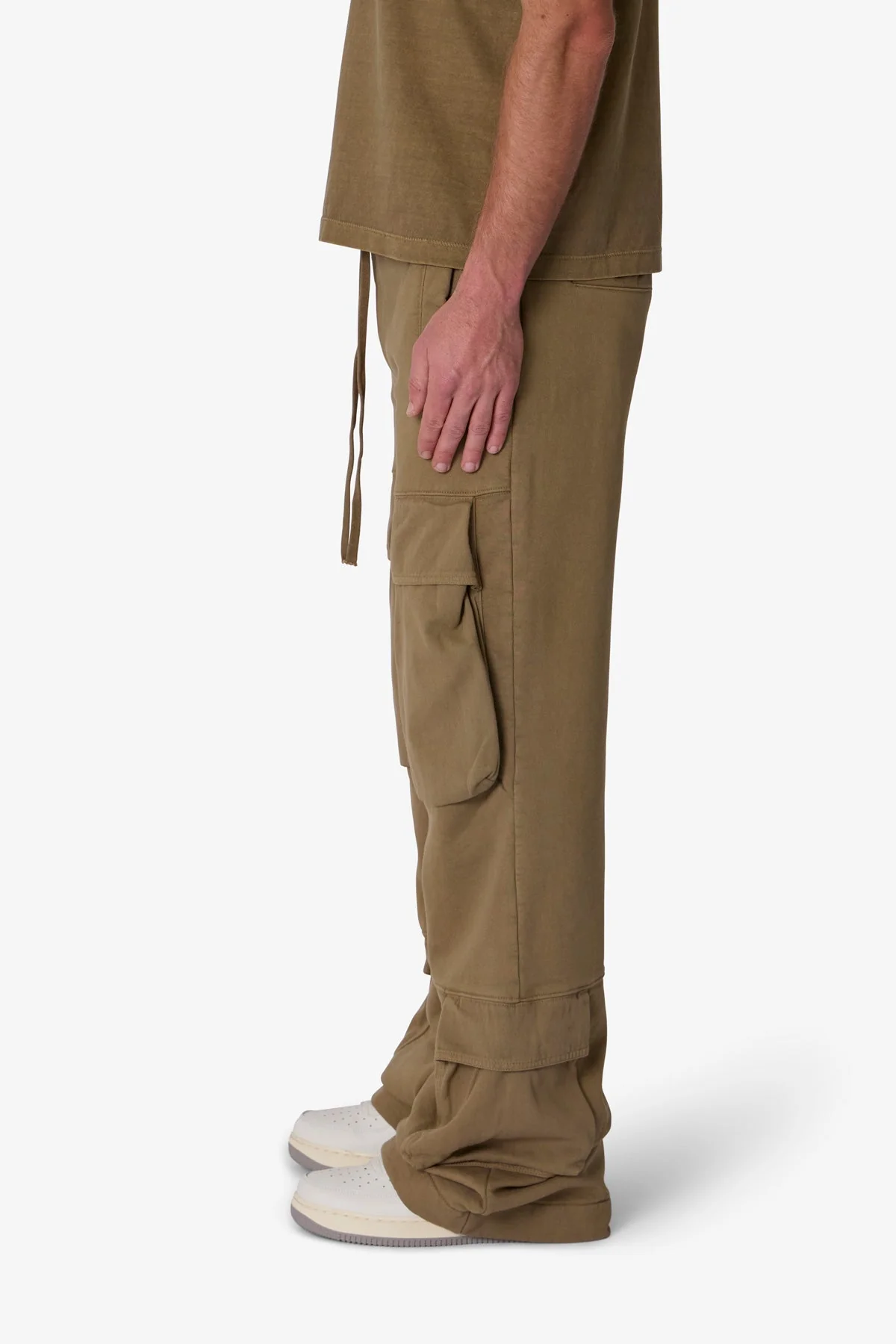 Front Cargo Sweatpants - Washed Earth - Image 4