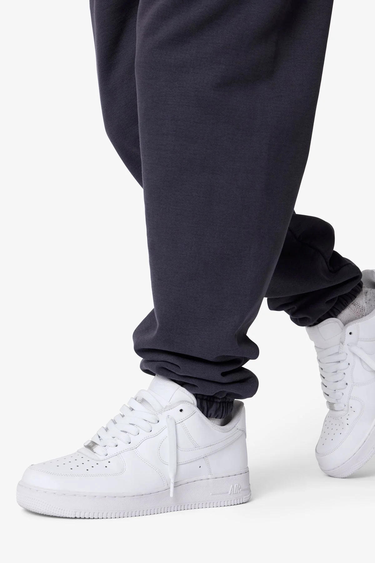 Heavy Basic Sweatpants - Washed Black - Image 7
