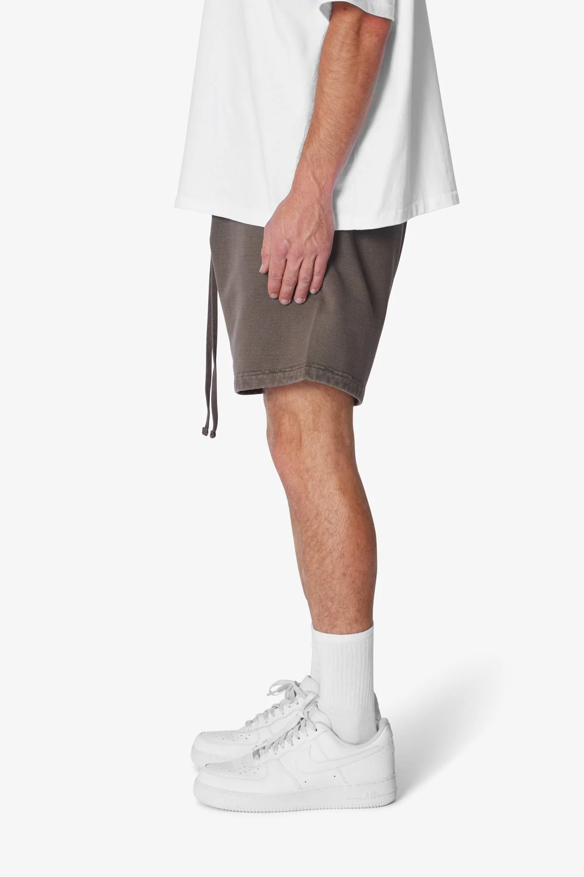 Heavy Every Day Sweatshorts - Muddy Grey - Image 4