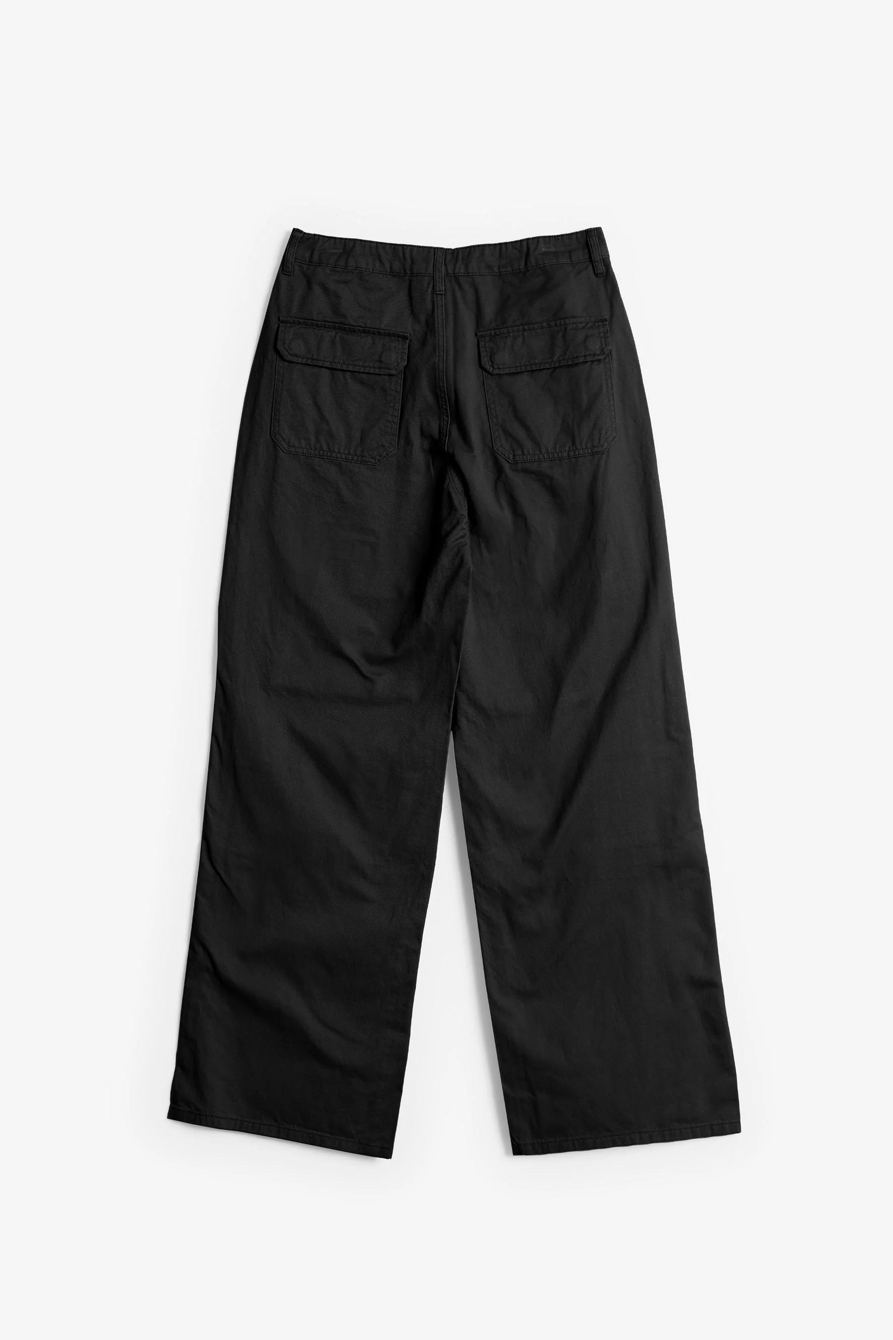 LWH Relaxed Baggy Cargo Pants - Black - Image 5