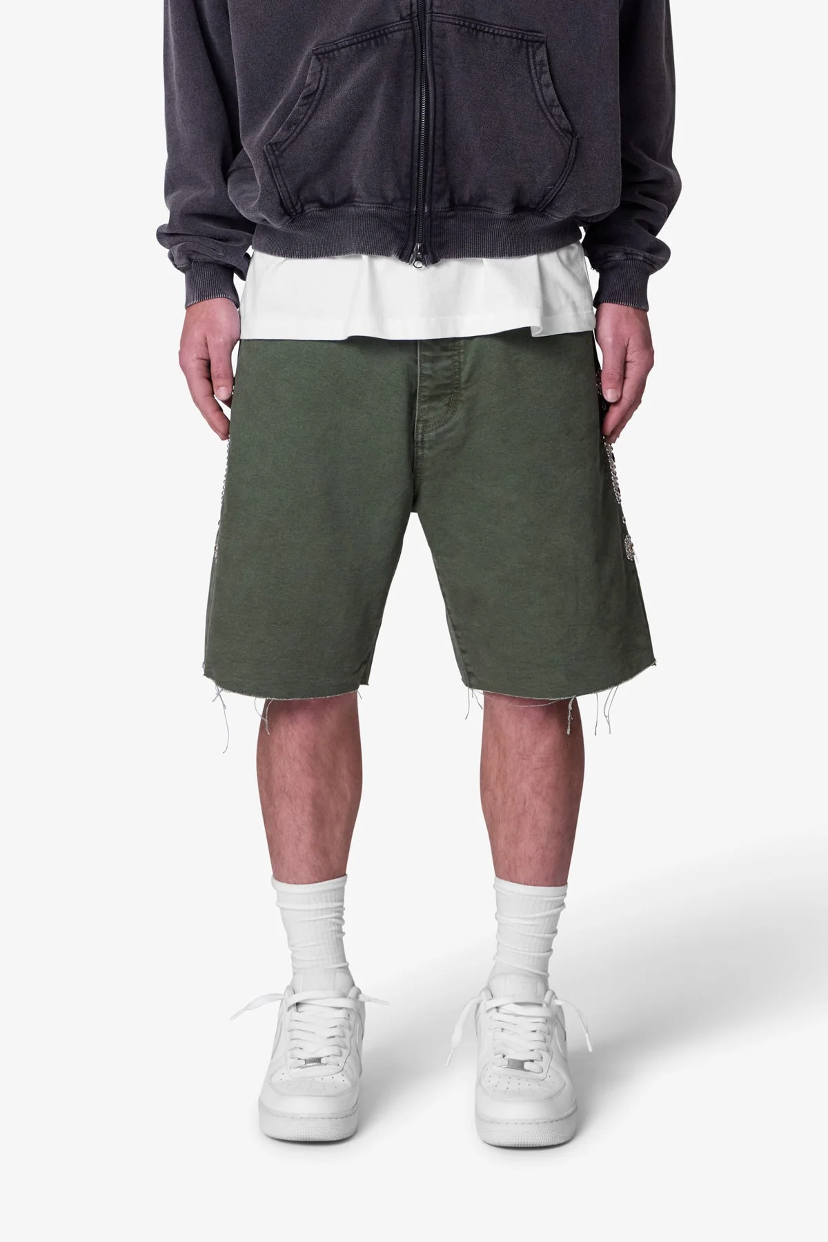 Mojave Canvas Shorts - Olive - Image 3