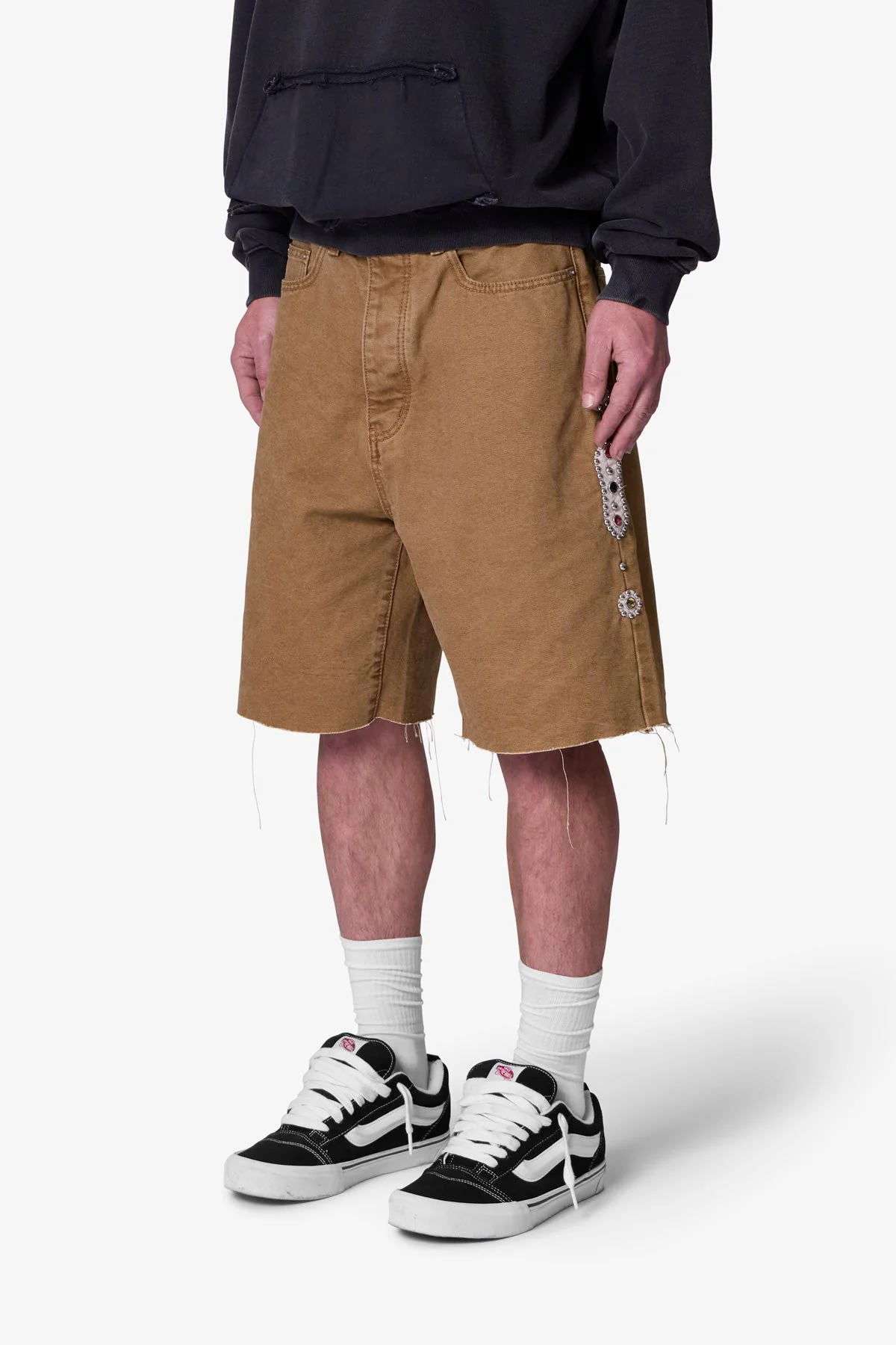 Mojave Canvas Shorts - Tan - Image 4