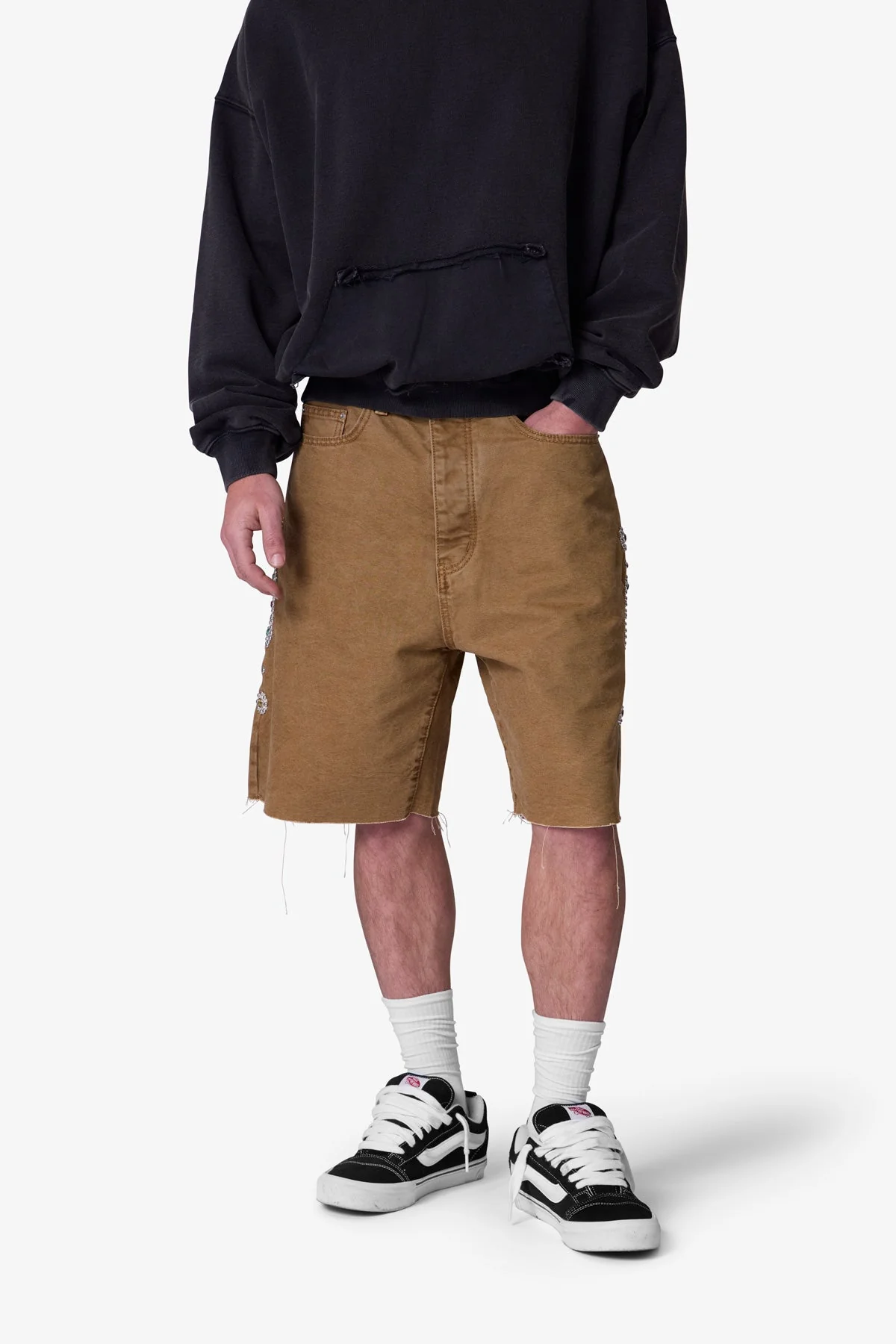 Mojave Canvas Shorts - Tan - Image 7