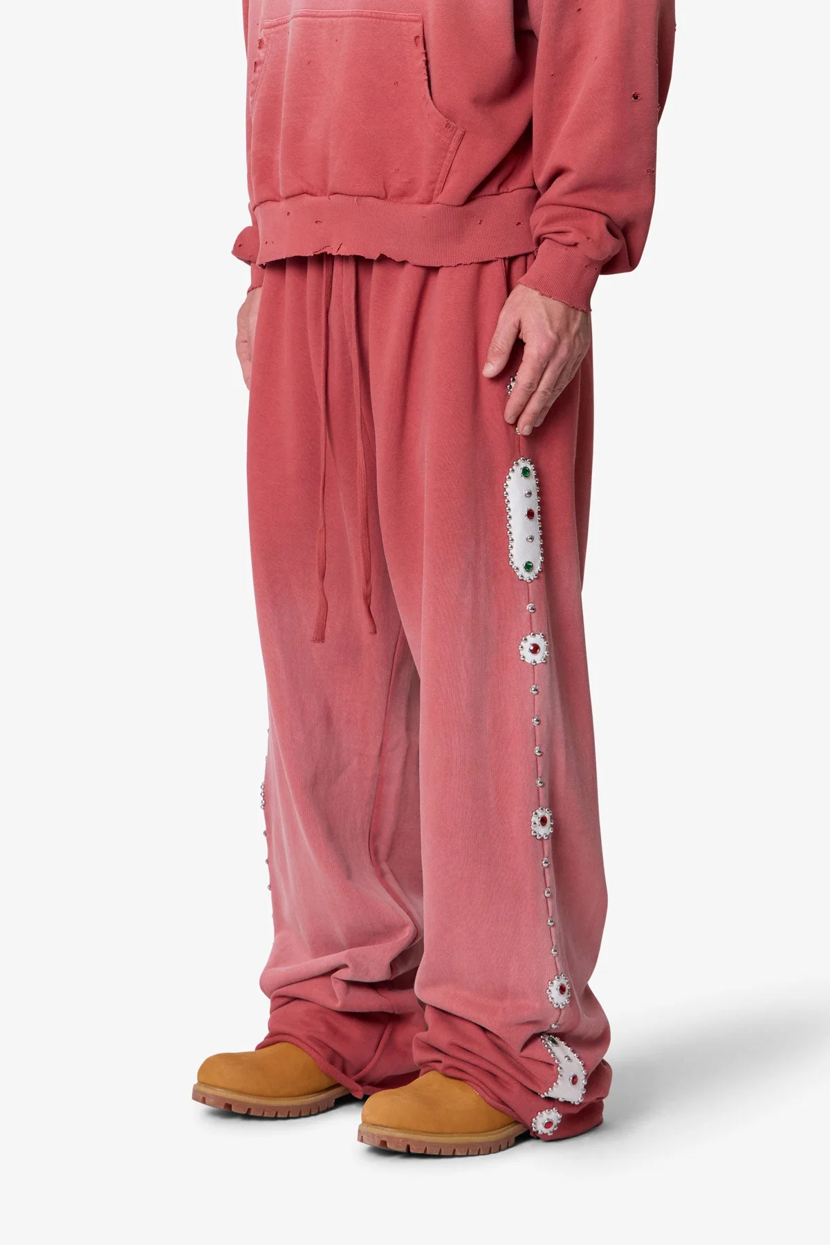Mojave Sweatpants - Washed Red - Image 4