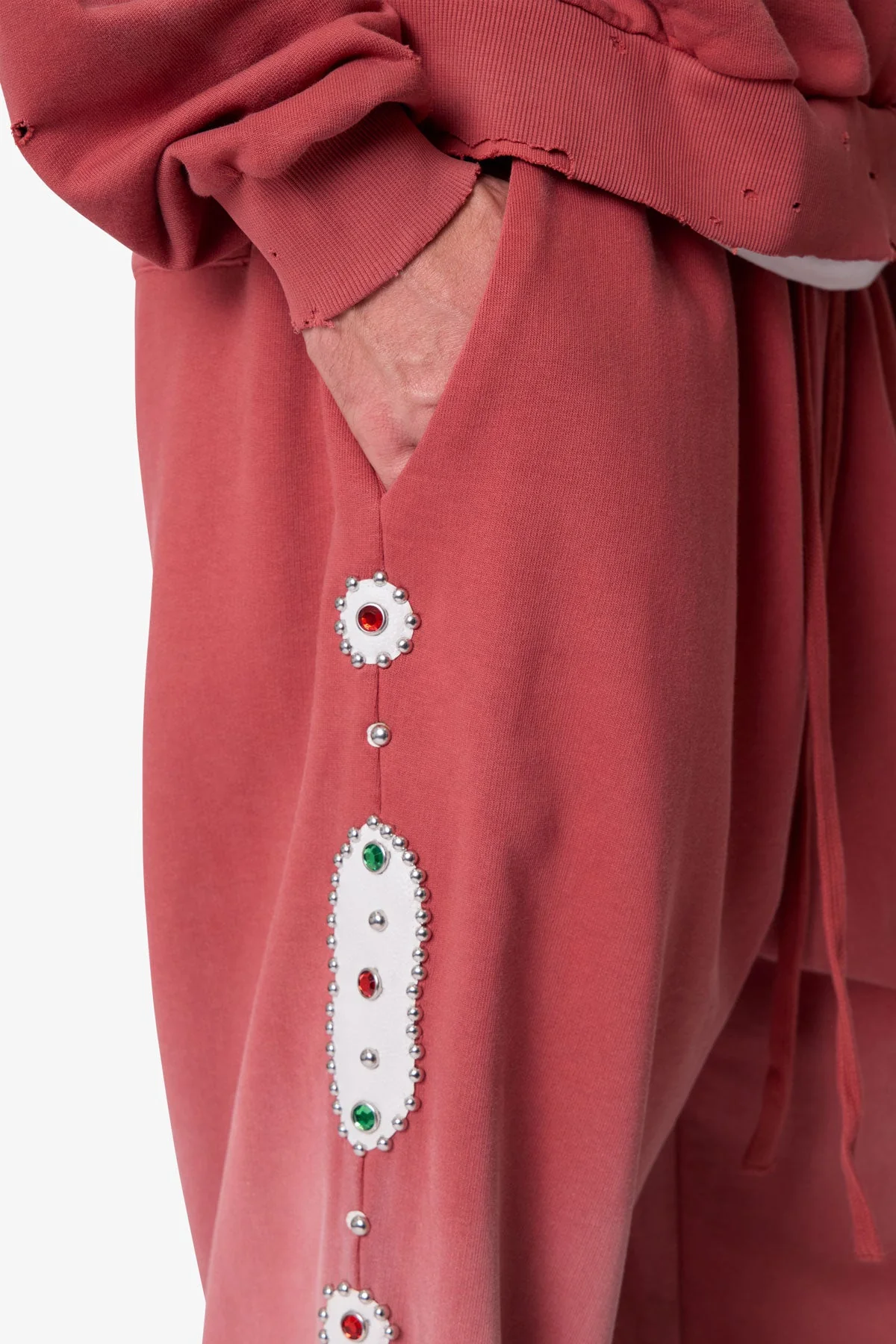Mojave Sweatpants - Washed Red - Image 7