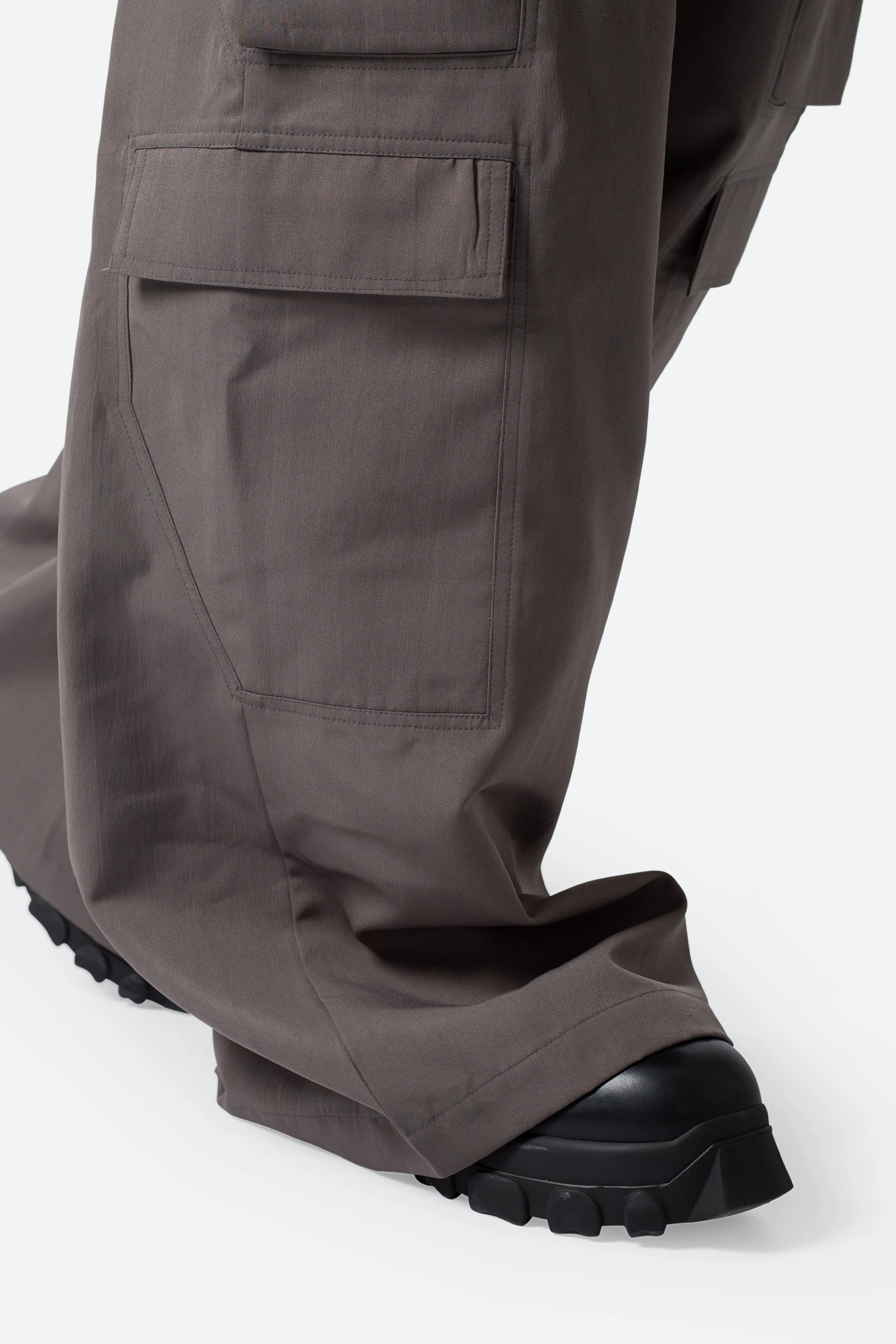 Rave Double Cargo Pants - Dusty Brown - Image 8