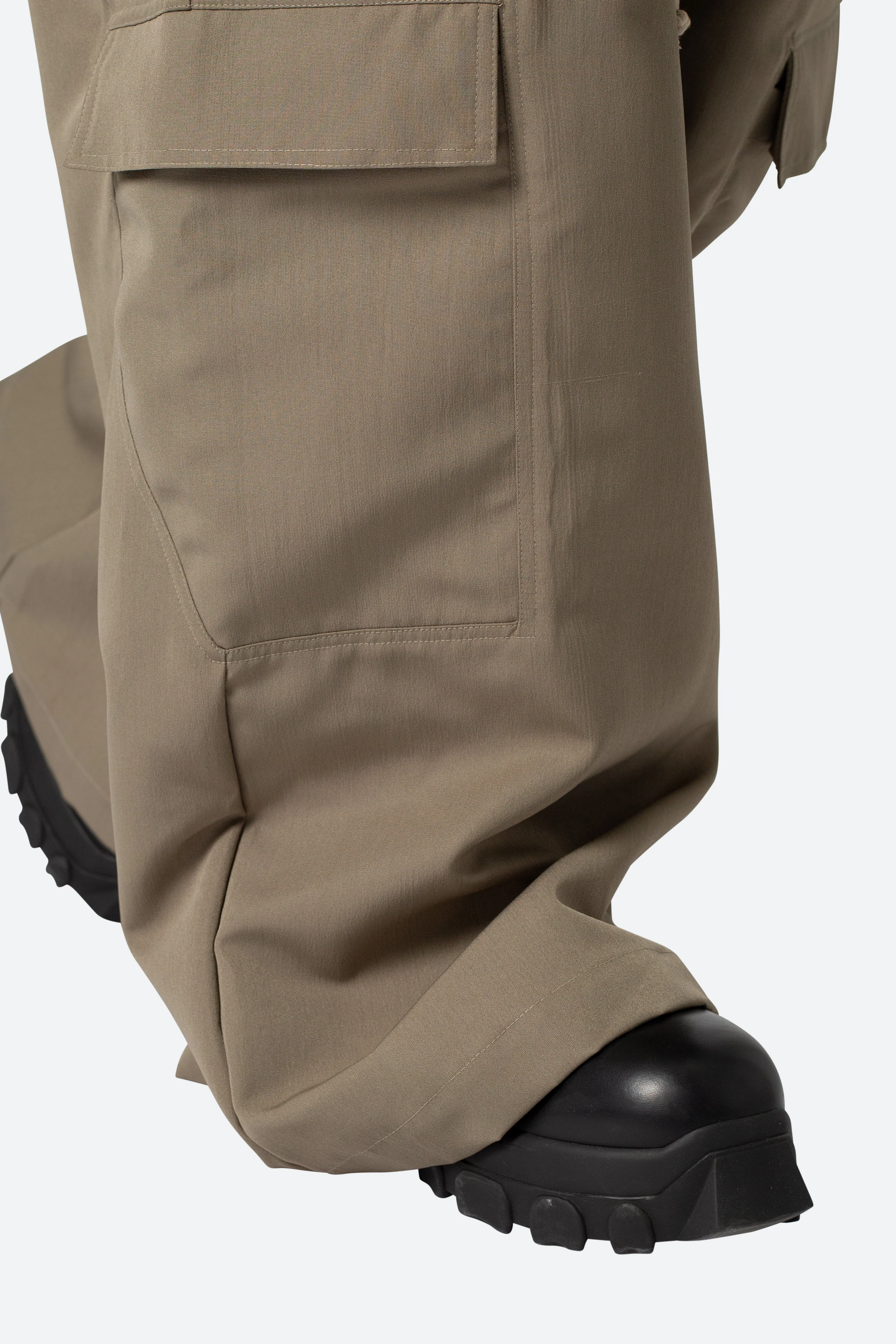 Rave Double Cargo Pants - Olive - Image 8