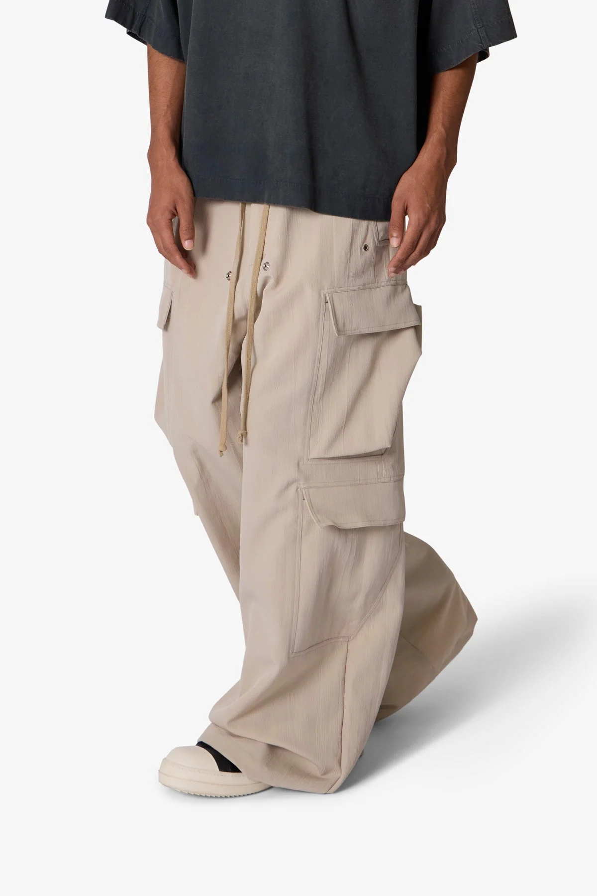 Rave Double Cargo Pants - Tan - Image 6