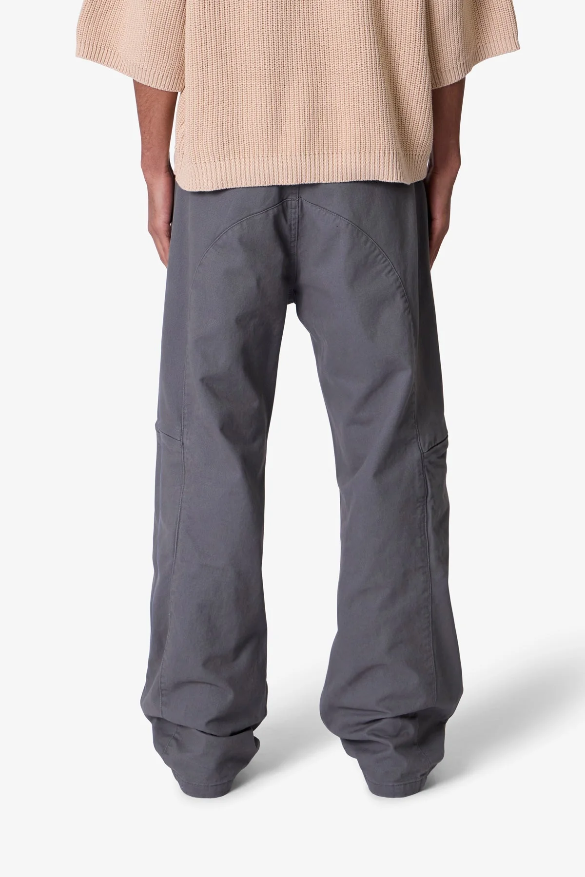 Secret Zipper Cargo Pants - Grey - Image 5