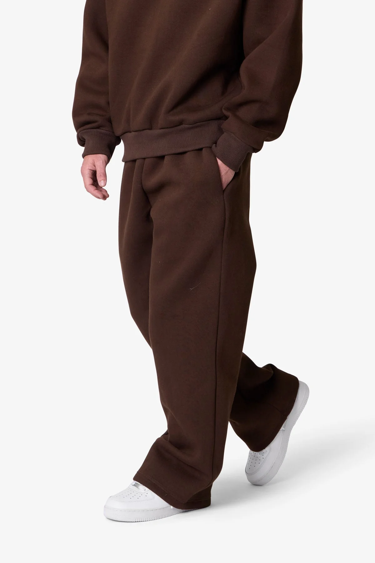 Stiff Lounge Sweatpants - Brown - Image 6