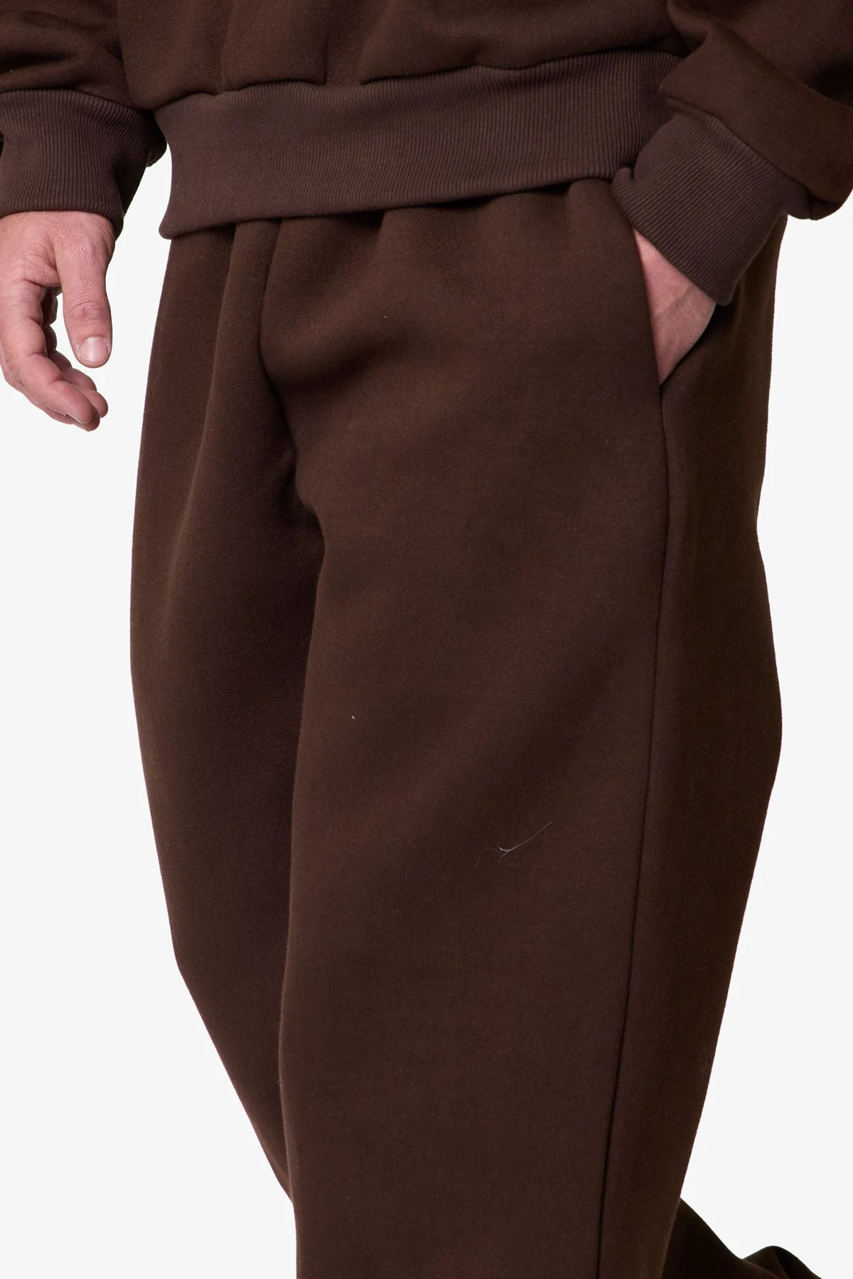 Stiff Lounge Sweatpants - Brown - Image 7