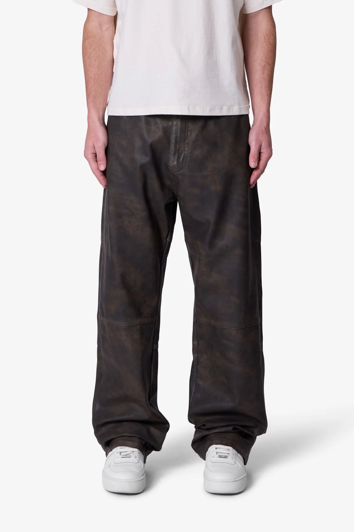 Ultra Baggy Arcane Pants - Black/Brown - Image 2