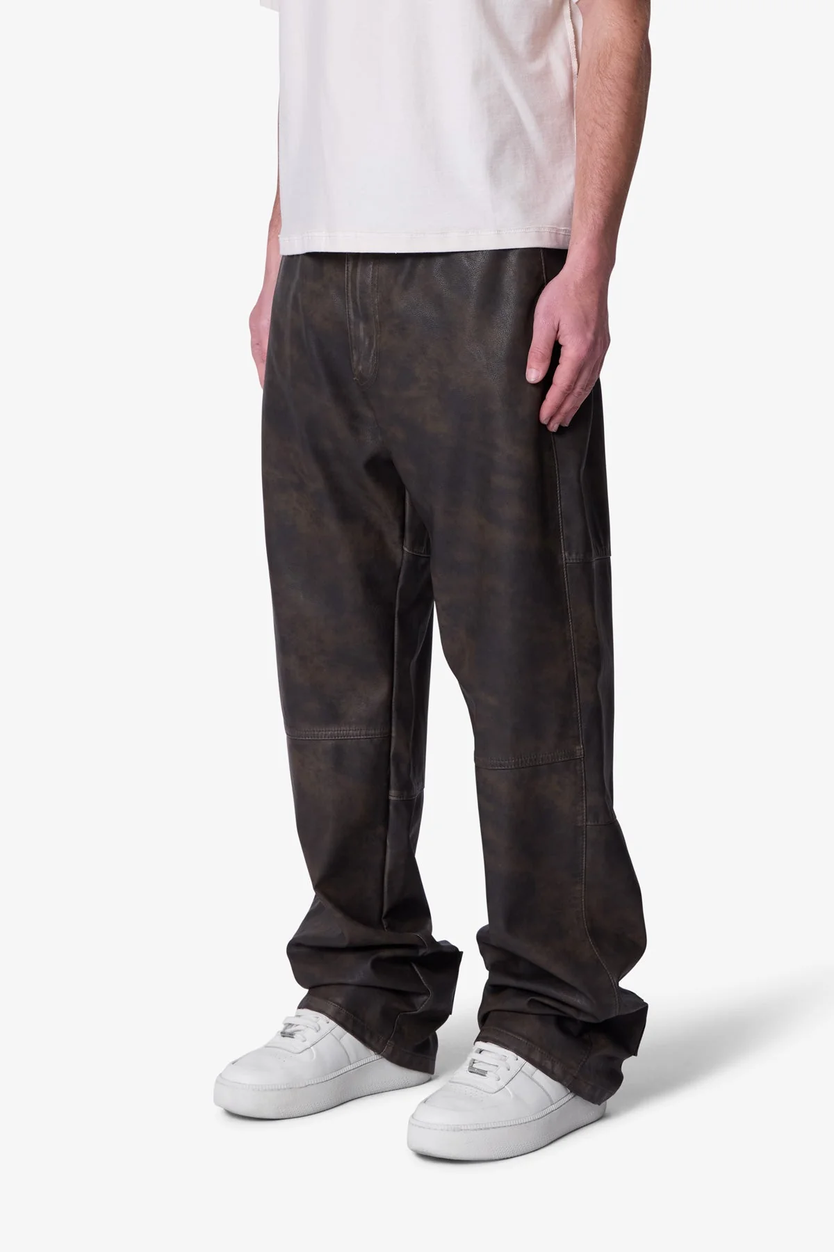 Ultra Baggy Arcane Pants - Black/Brown - Image 3