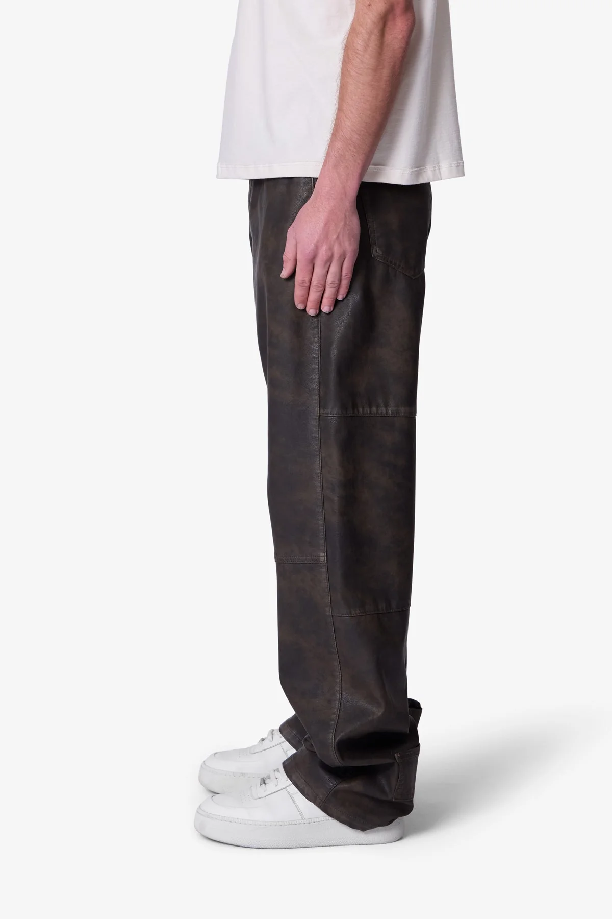 Ultra Baggy Arcane Pants - Black/Brown - Image 4