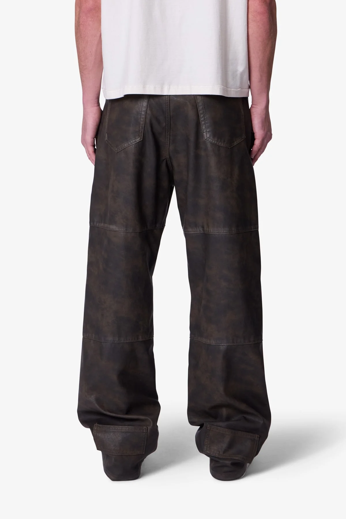 Ultra Baggy Arcane Pants - Black/Brown - Image 5