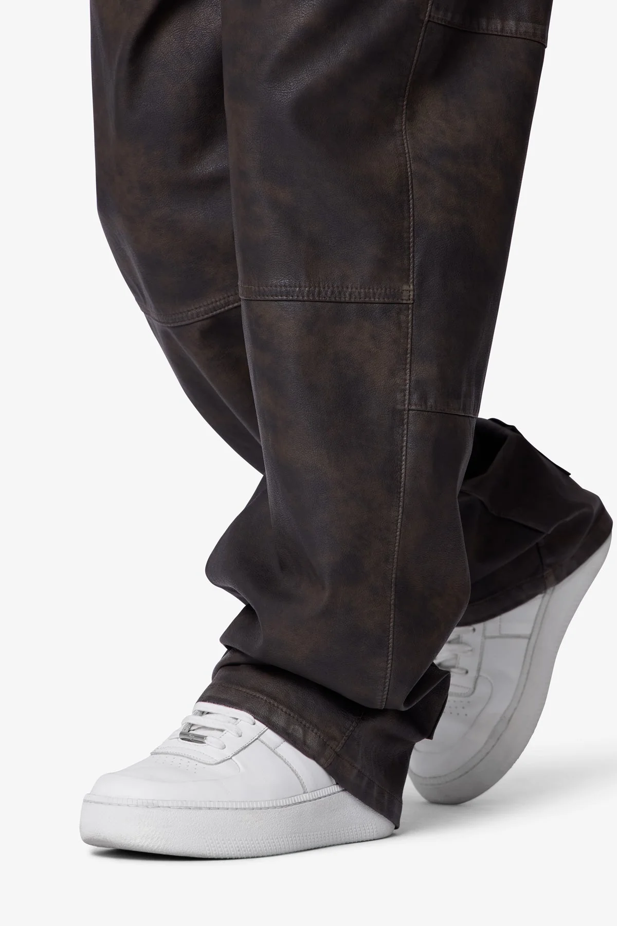 Ultra Baggy Arcane Pants - Black/Brown - Image 8