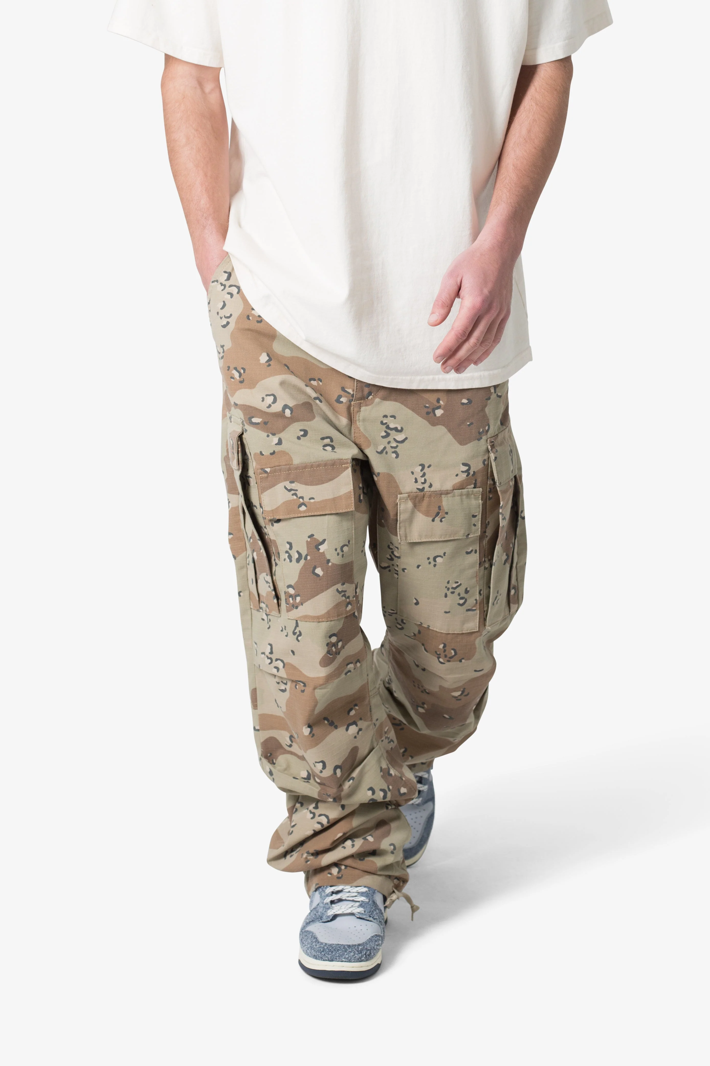 ULTRA BAGGY CAMO CARGO PANTS - Image 3