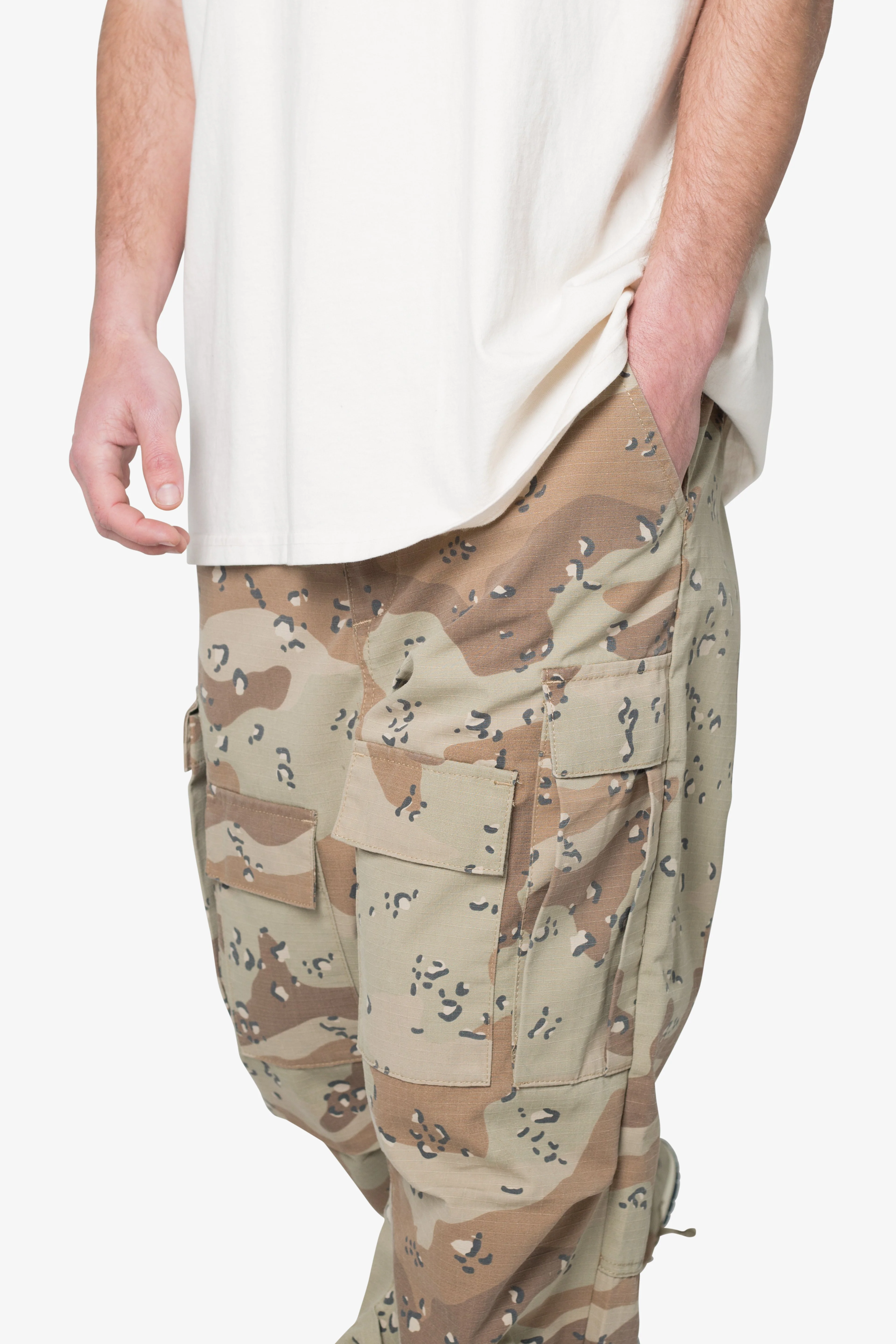 ULTRA BAGGY CAMO CARGO PANTS - Image 6