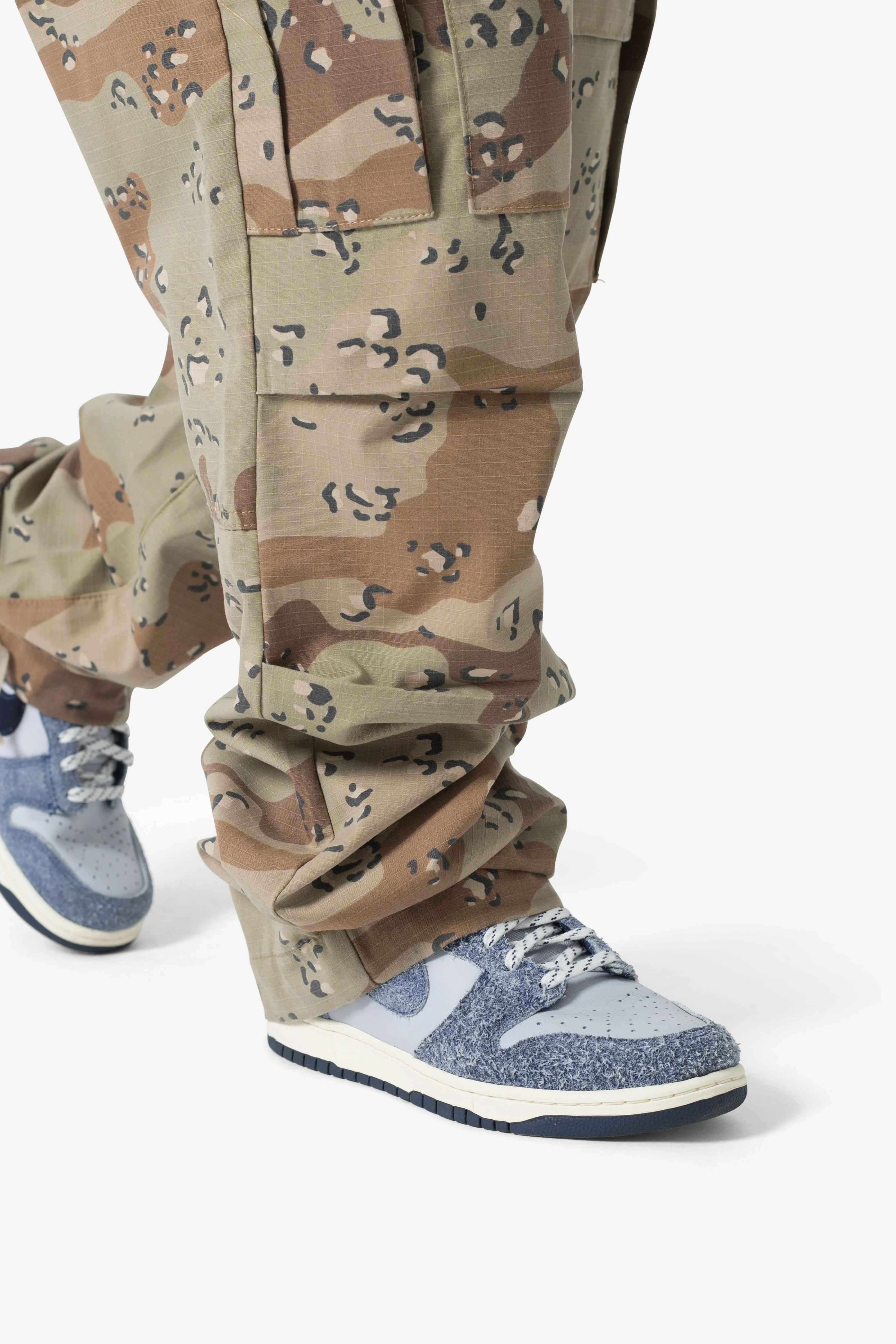 ULTRA BAGGY CAMO CARGO PANTS - Image 8