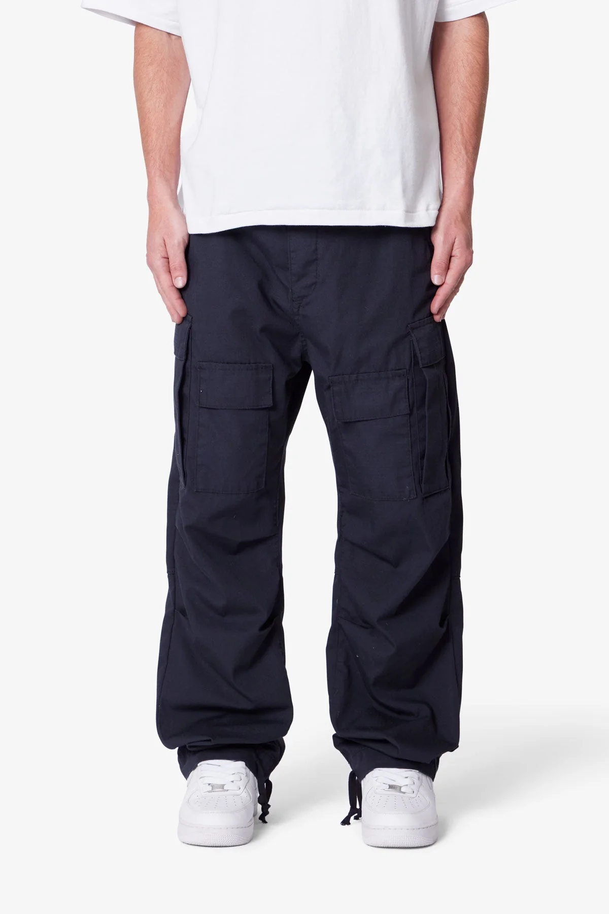 Ultra Baggy Cargo Pants - Black - Image 2