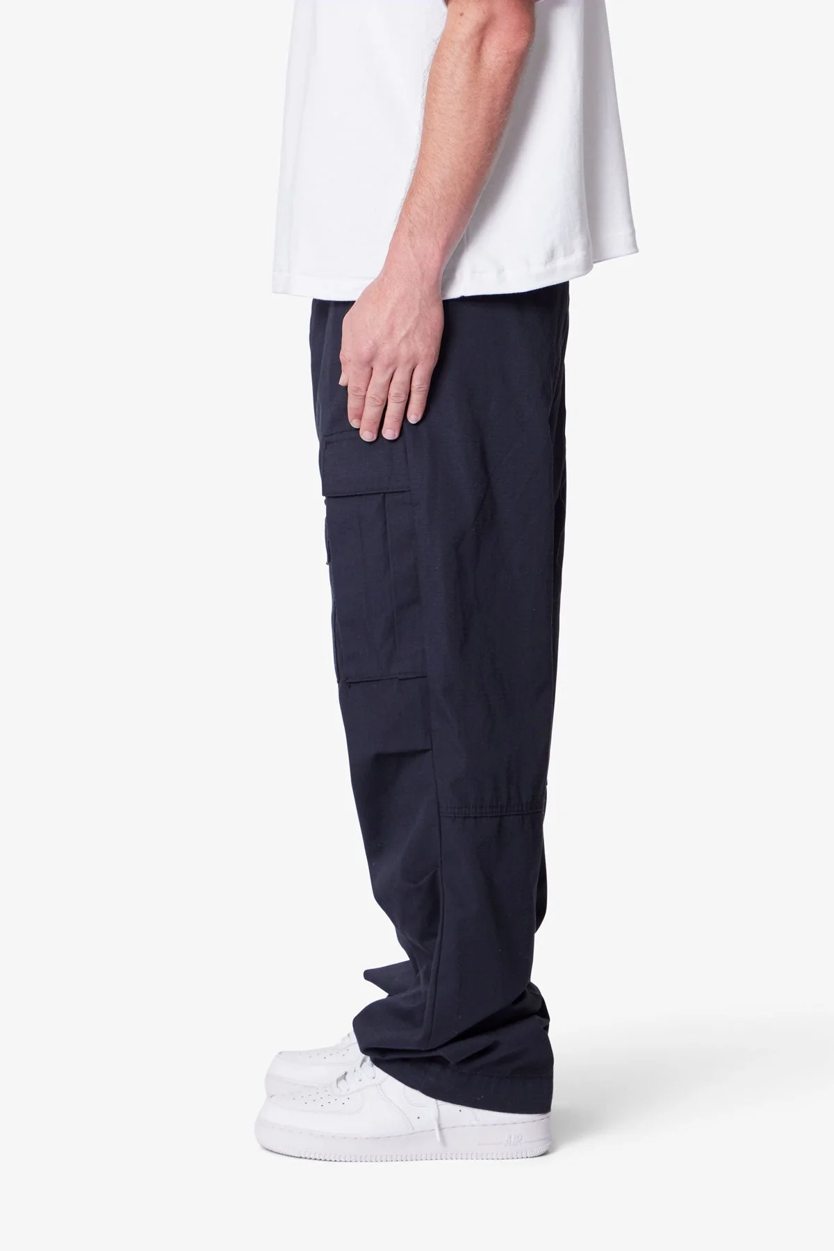 Ultra Baggy Cargo Pants - Black - Image 4