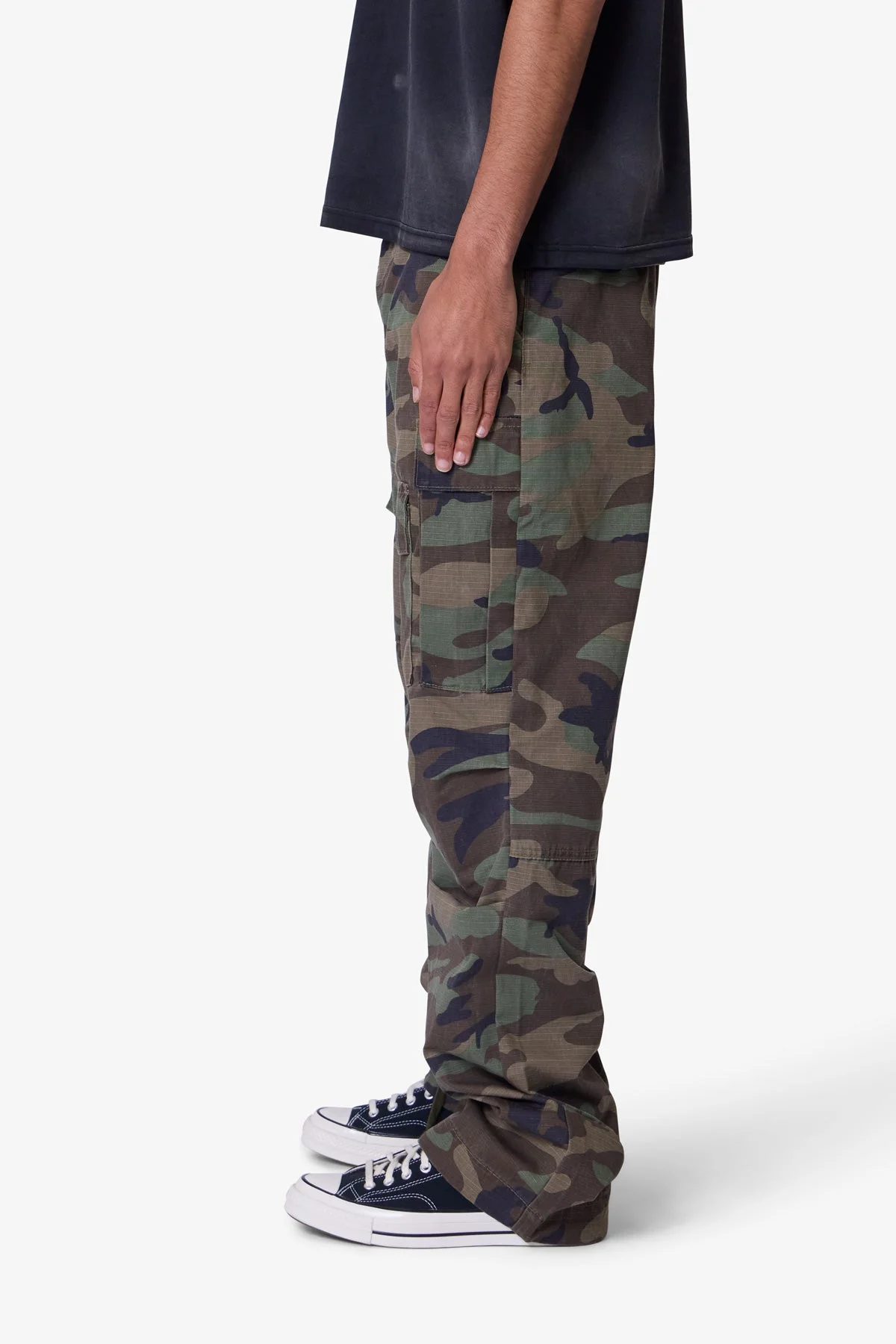 Ultra Baggy Cargo Pants - Camo - Image 4