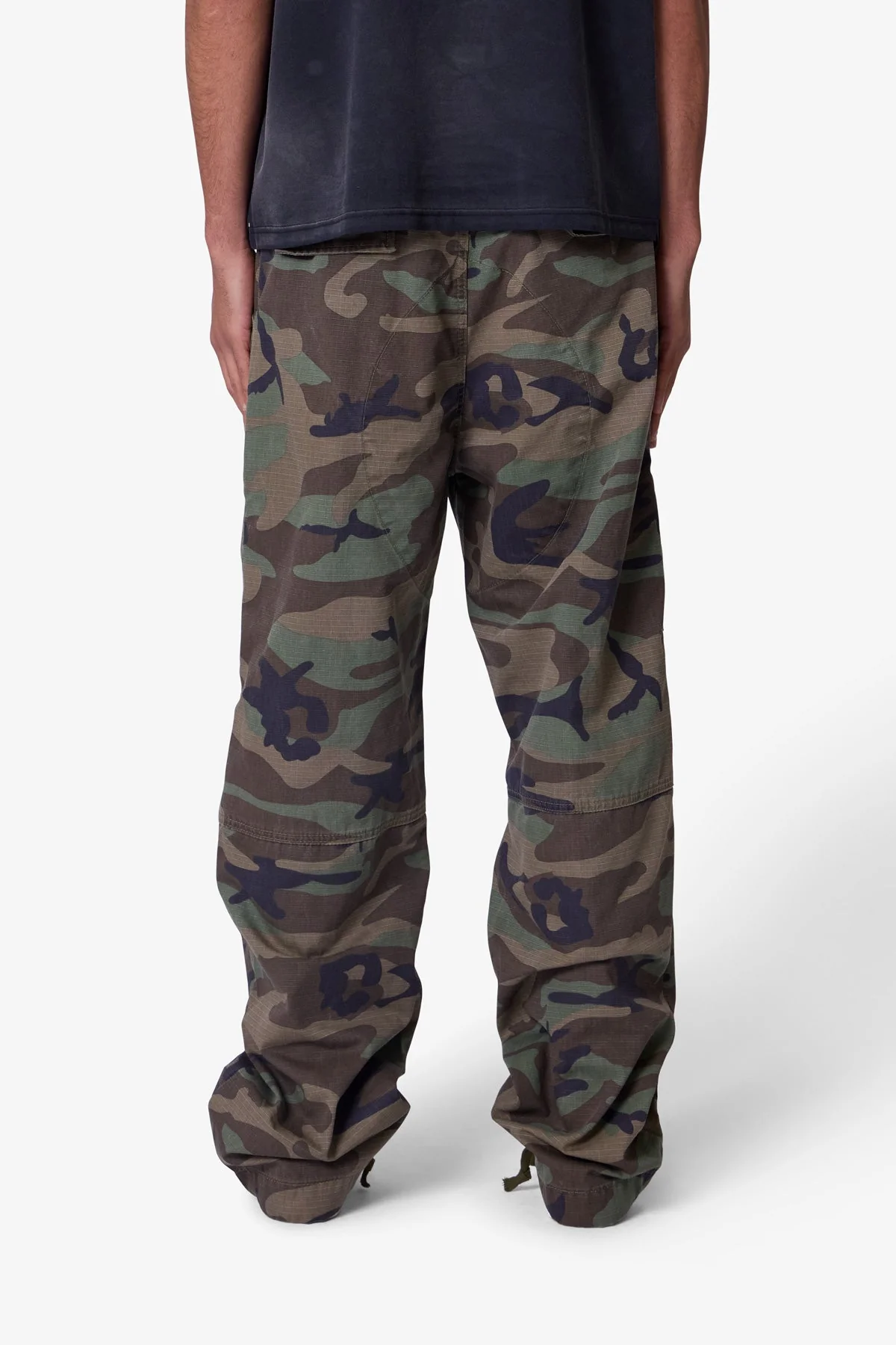 Ultra Baggy Cargo Pants - Camo - Image 5