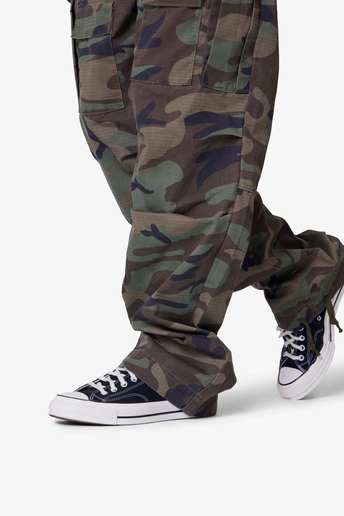 Ultra Baggy Cargo Pants - Camo - Image 6