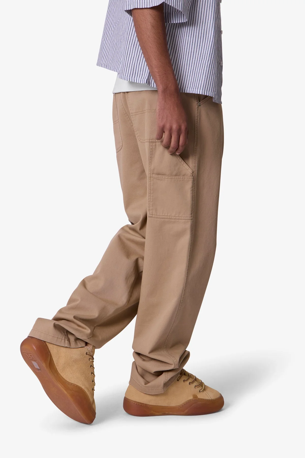 Ultra Baggy Chino Pants - Khaki - Image 7