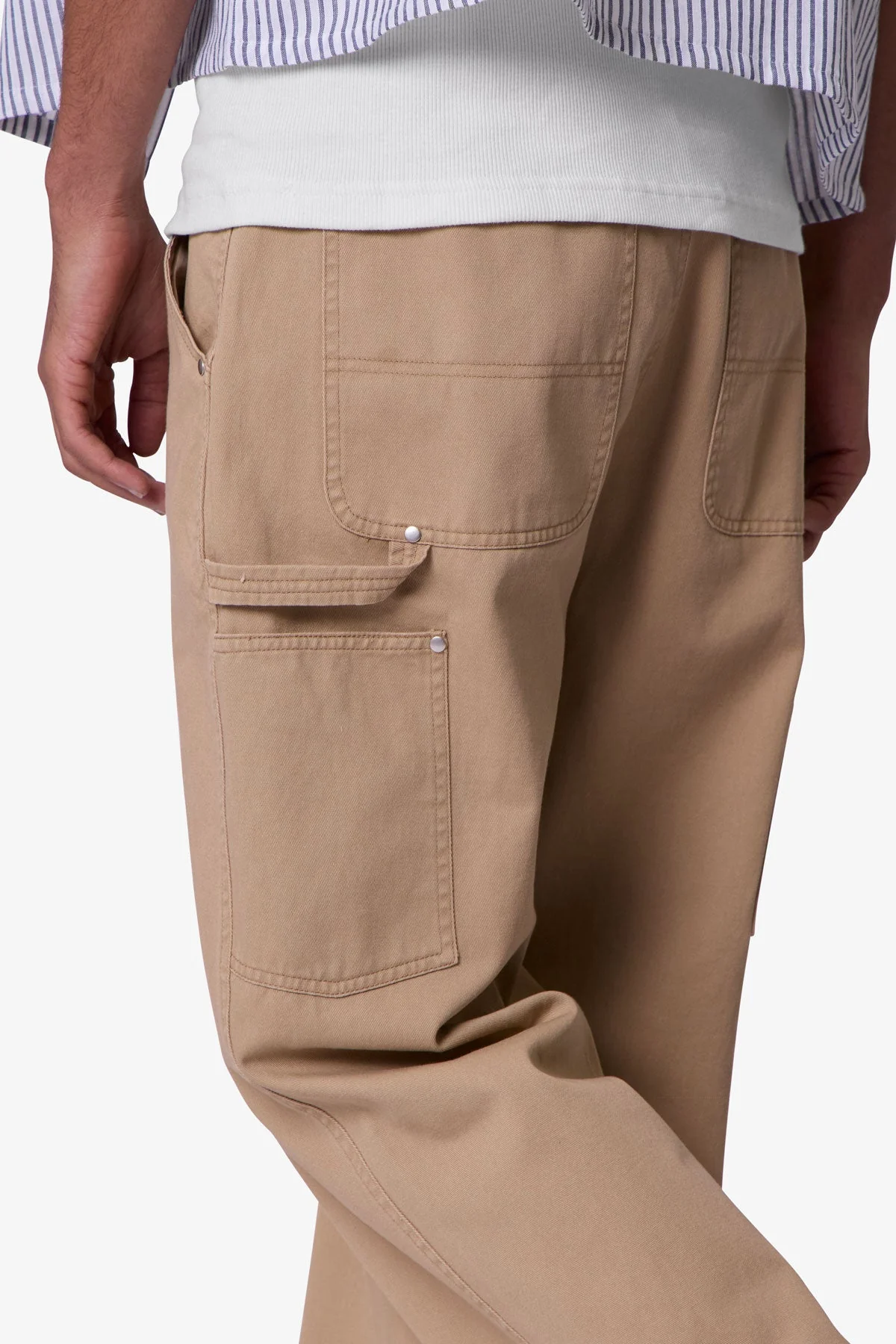 Ultra Baggy Chino Pants - Khaki - Image 8