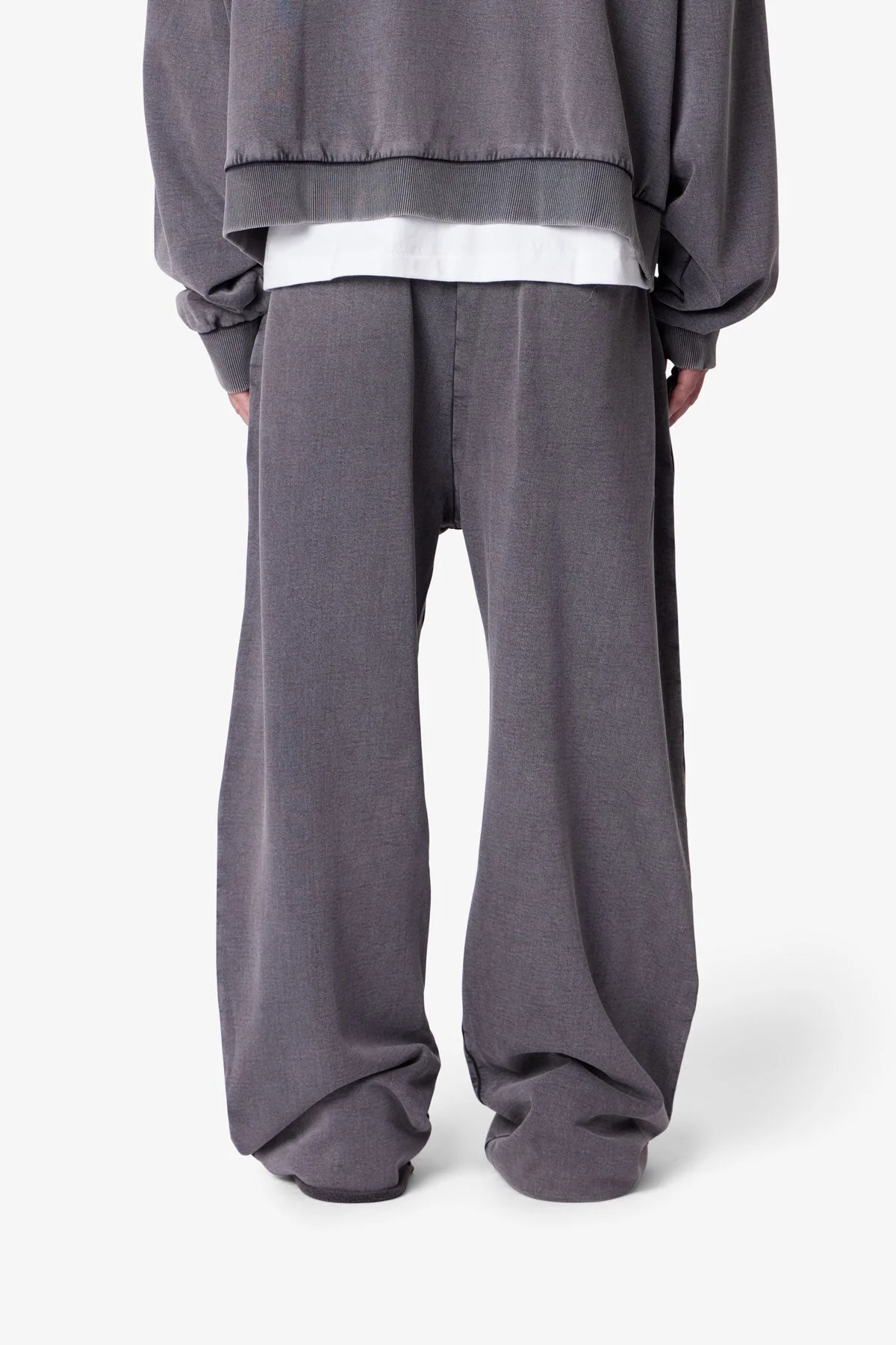 Ultra Baggy Fleece Sweatpants - Vintage Black - Image 5