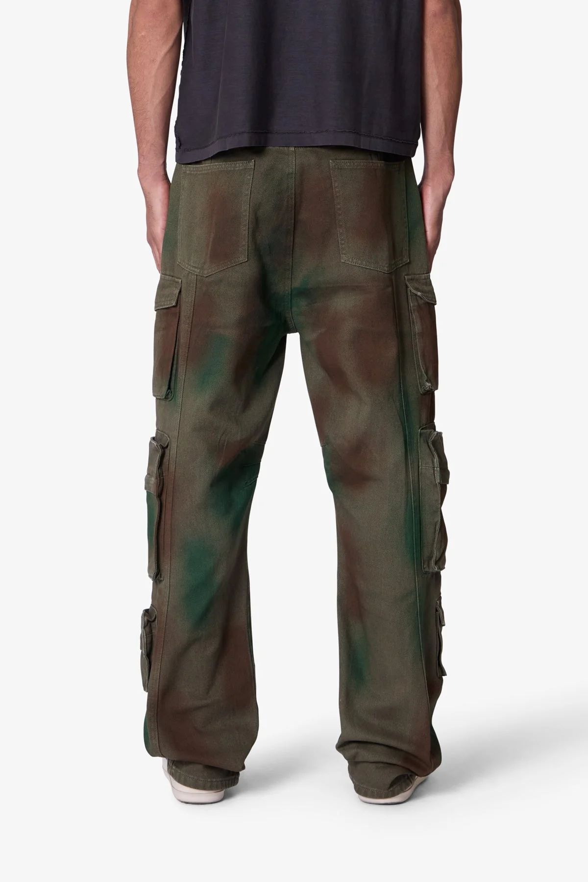 Ultra Baggy NR10 Cargo Pants - Green - Image 5
