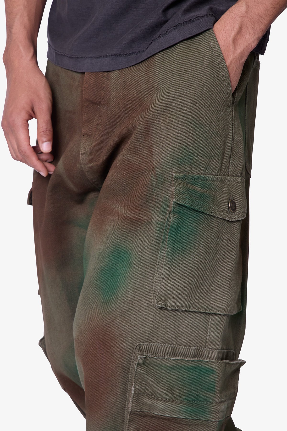 Ultra Baggy NR10 Cargo Pants - Green - Image 7