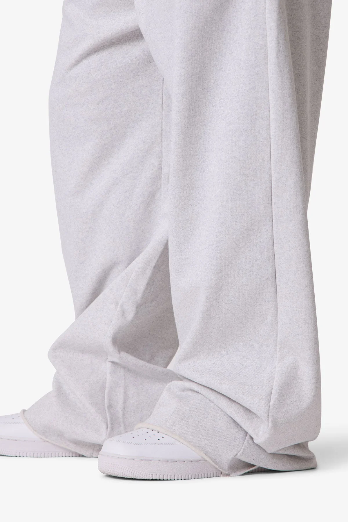 Lightweight Ultra Baggy Sweatpants - Heather Grey - Image 8